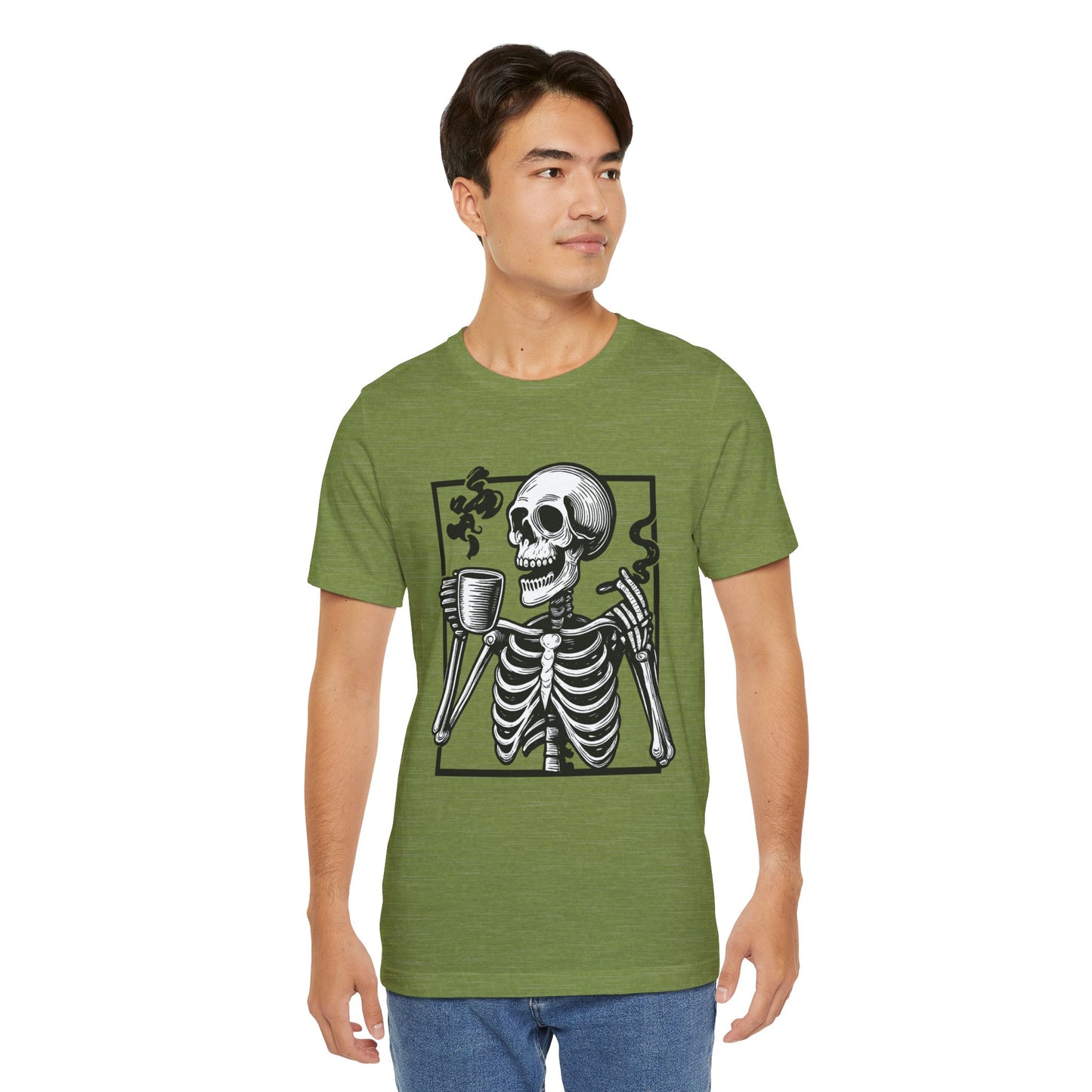 Skeleton Coffee Lover T-Shirt