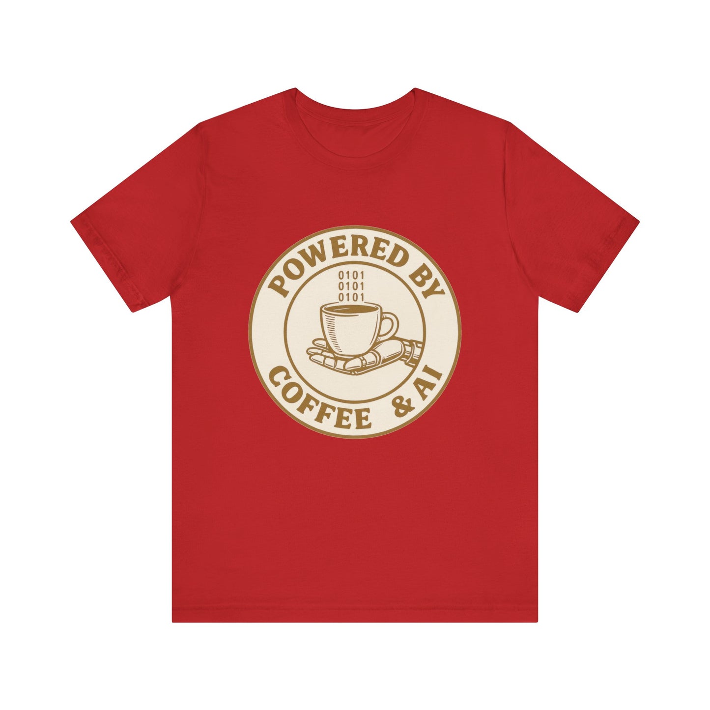 Powered by Coffee & AI T-Shirt