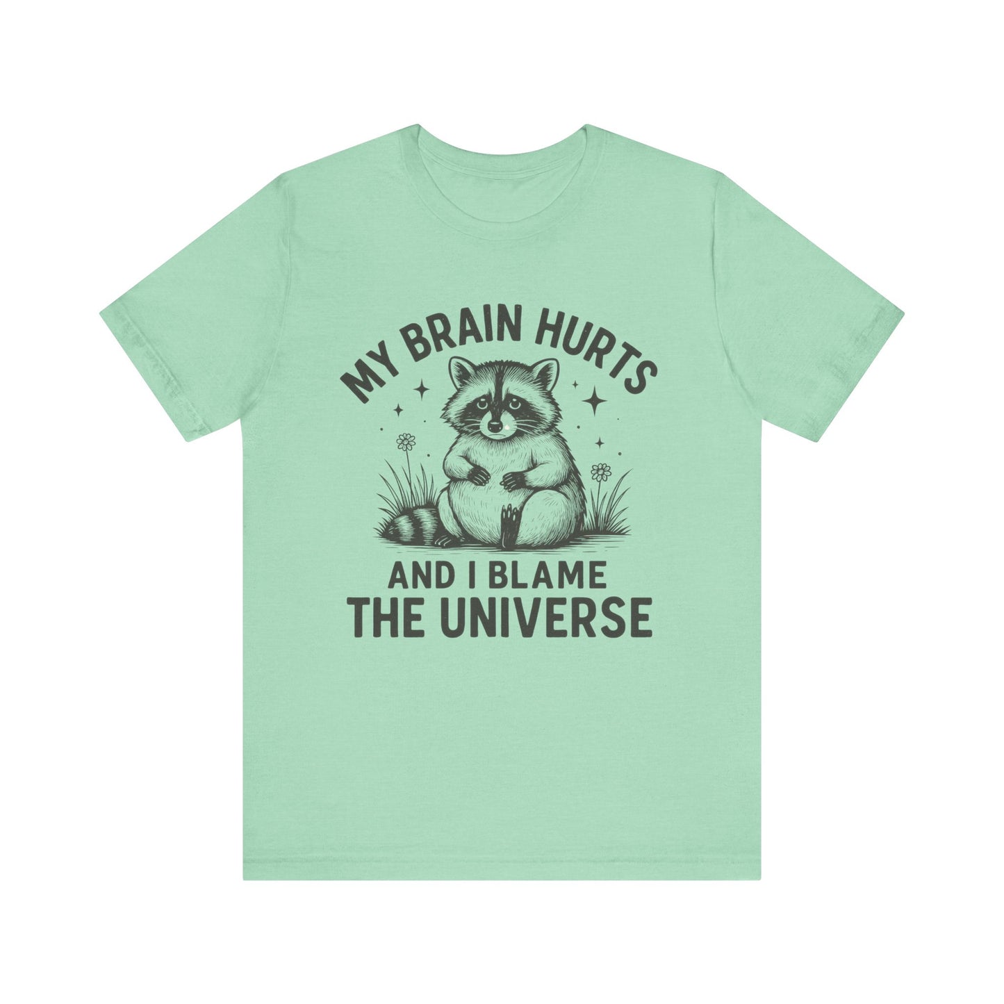 My Brain Hurts And I Blame The Universe Shirt