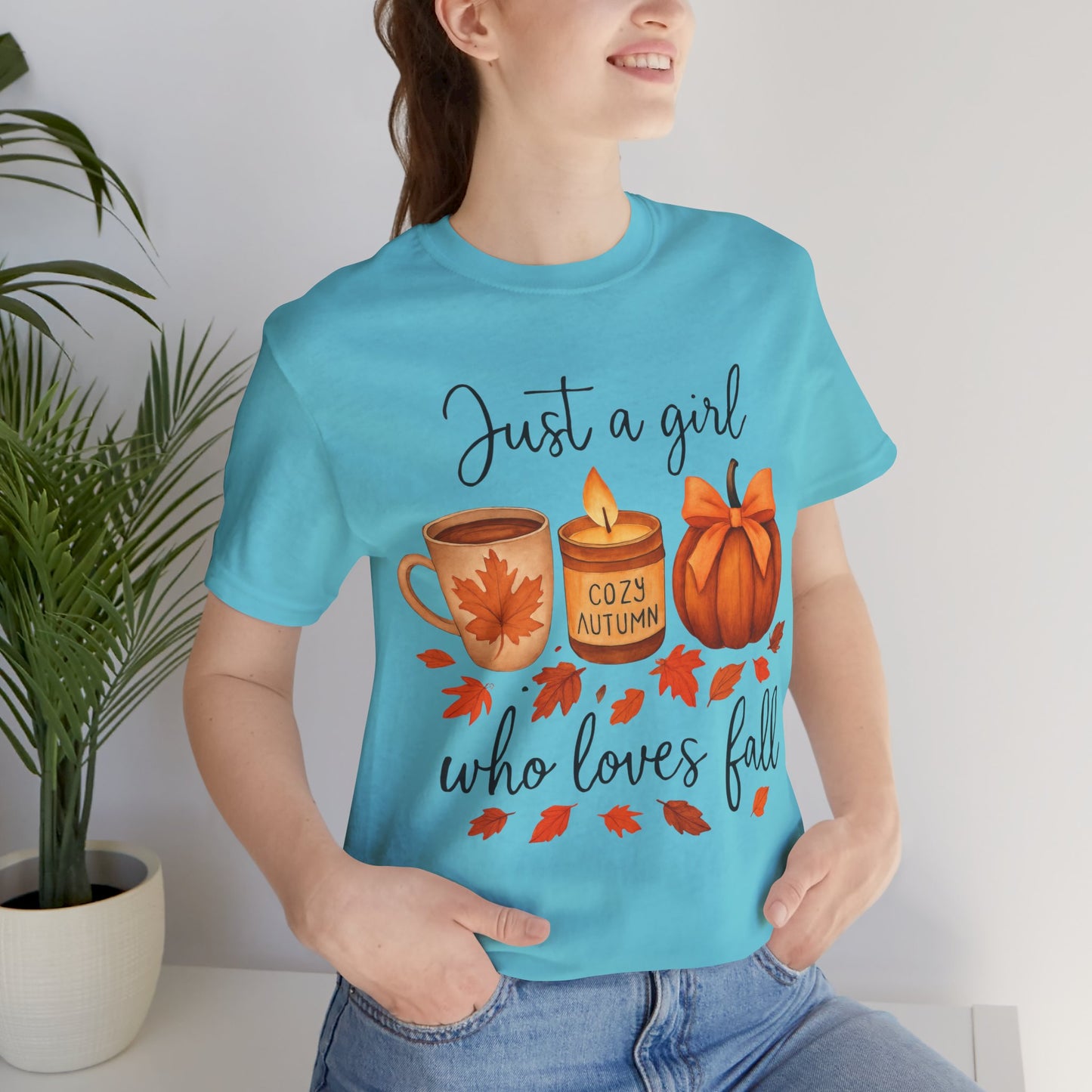 Just A Girl Who Loves Fall Shirt