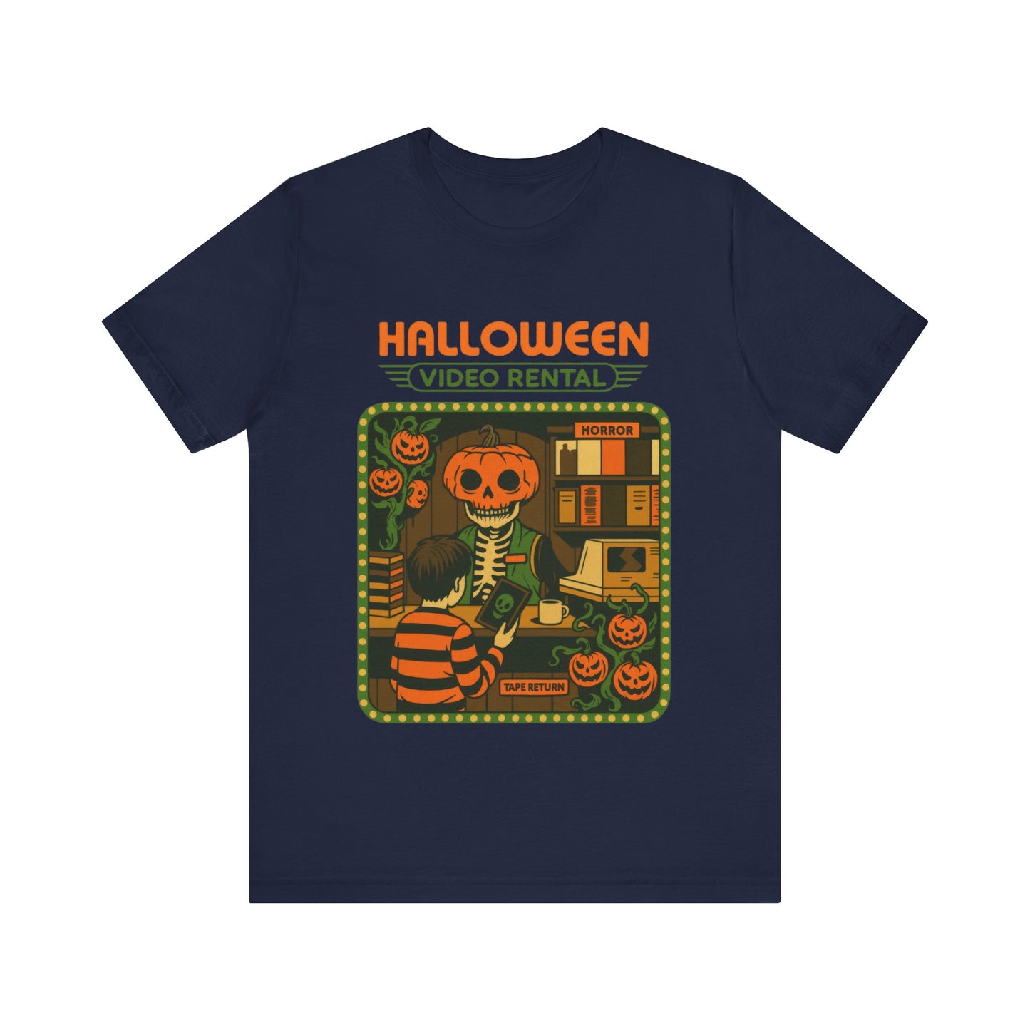 Halloween Video Rental  Shop  Shirt