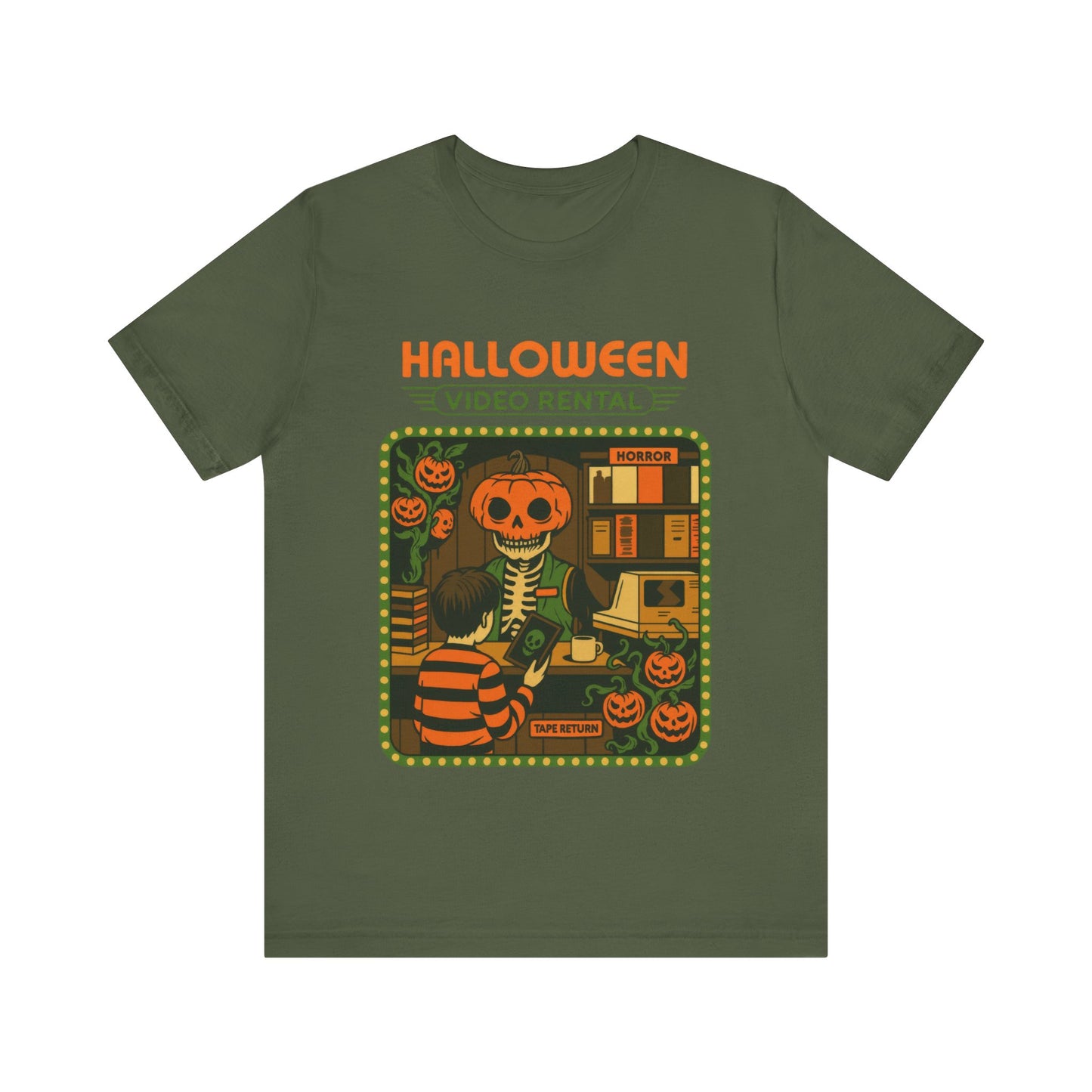Halloween Video Rental  Shop  Shirt