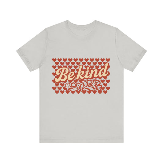 Be Kind Heart Print T-Shirt