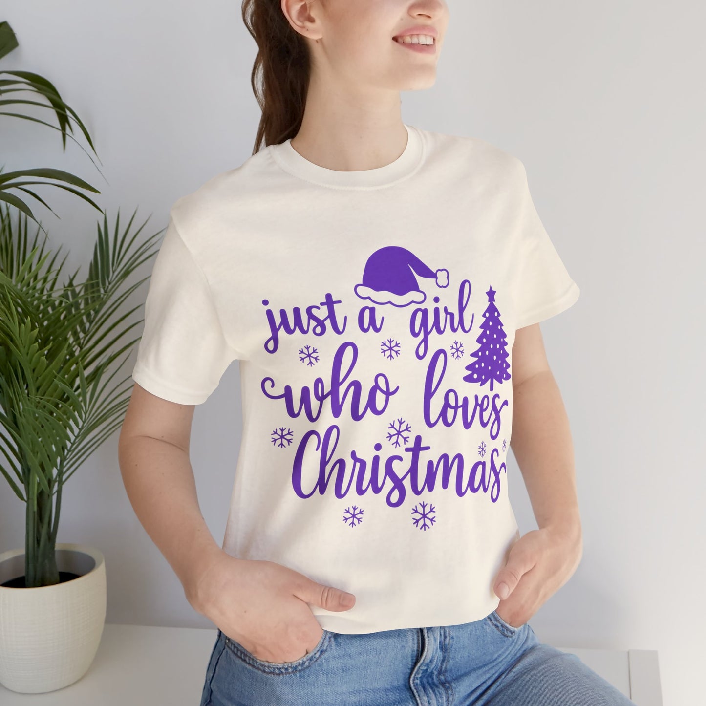 Just A Girl Who Loves Christmas Shirt