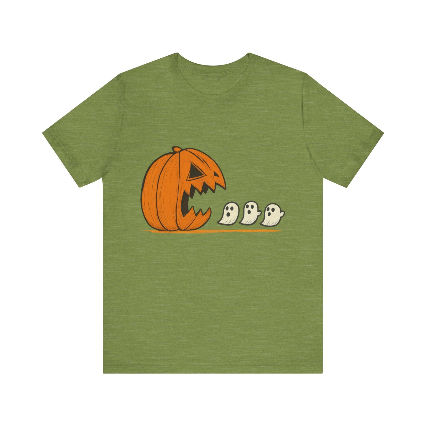 Halloween Ghosts Pumpkin  T-Shirt