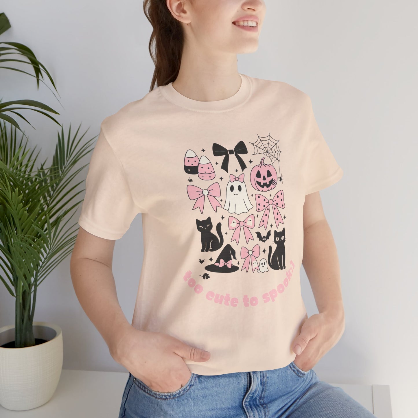 Cute Halloween Cat  T-Shirt, Spooky Vibe
