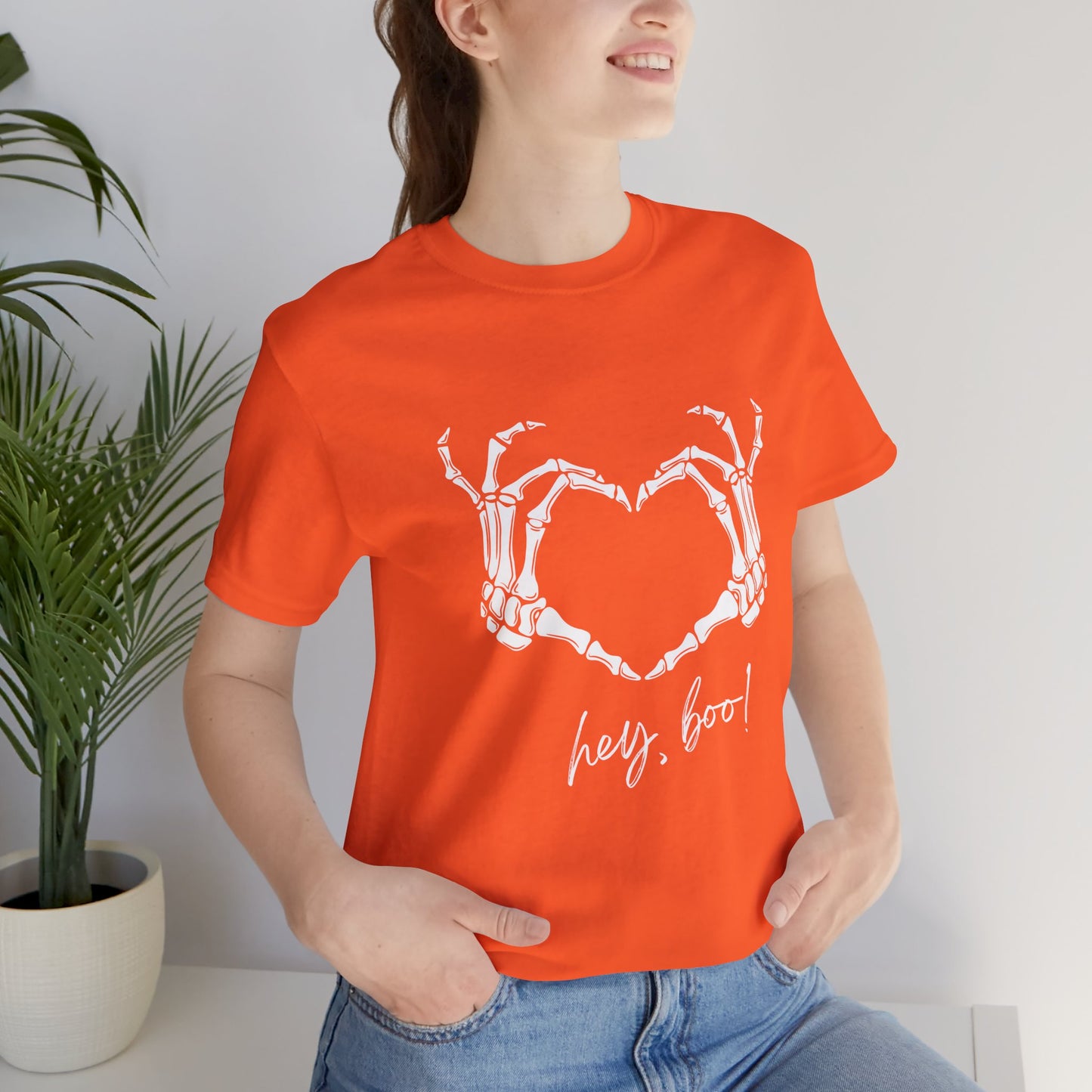 Romantic  Spooky  Skeleton Heart T-Shirt