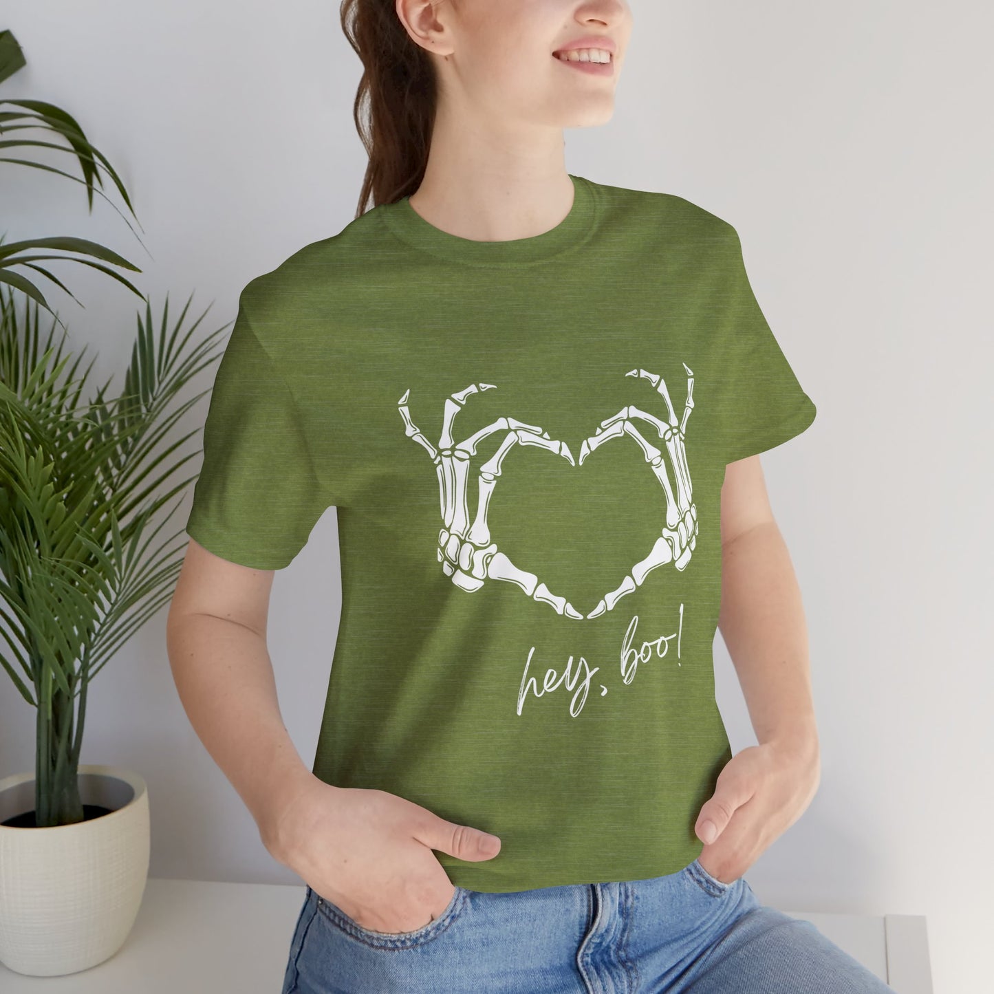 Romantic  Spooky  Skeleton Heart T-Shirt