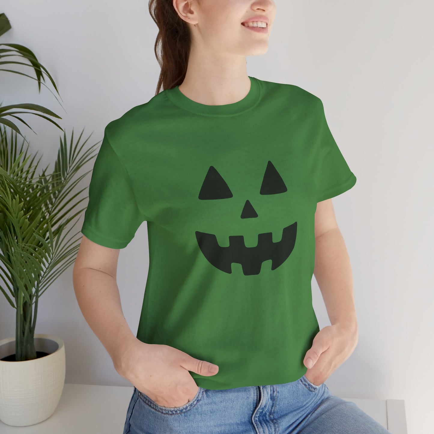 Halloween Pumpkin Face Trick or Treat Shirt