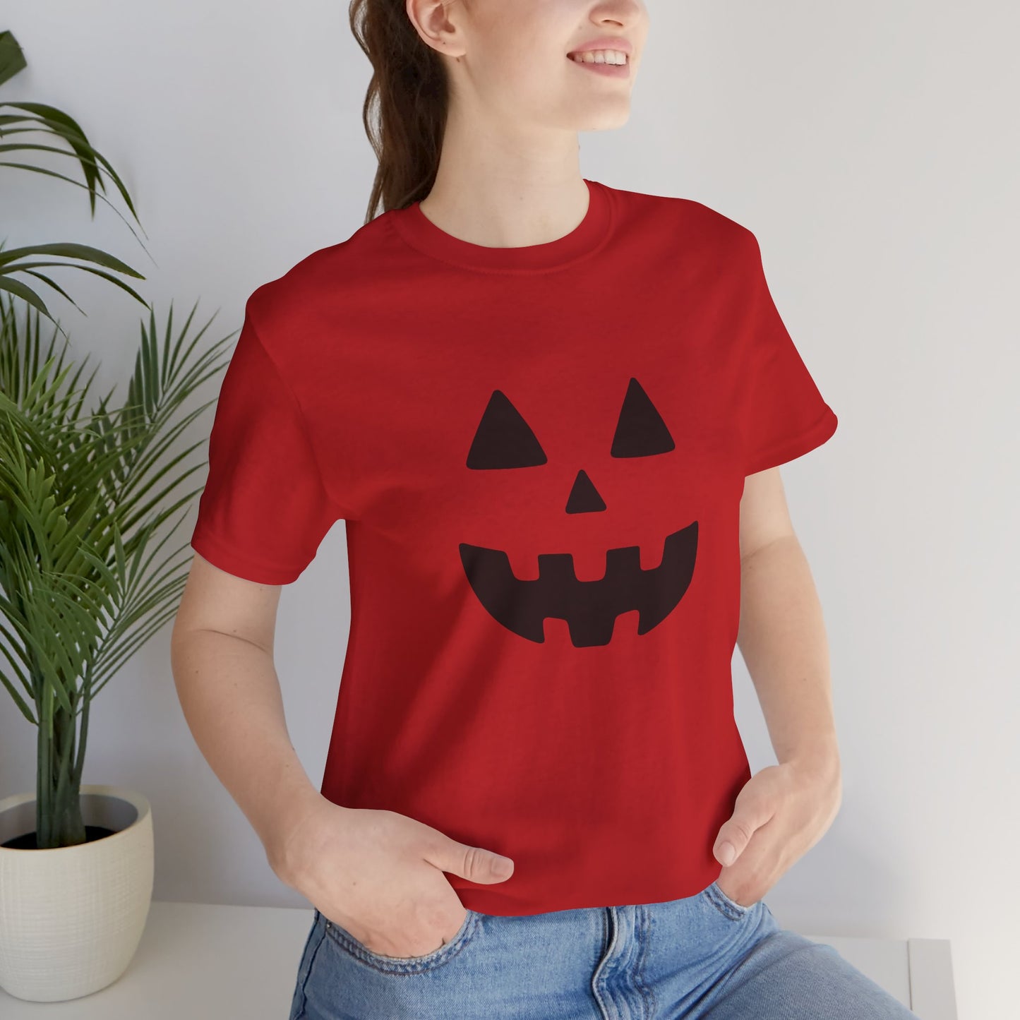 Halloween Pumpkin Face Trick or Treat Shirt