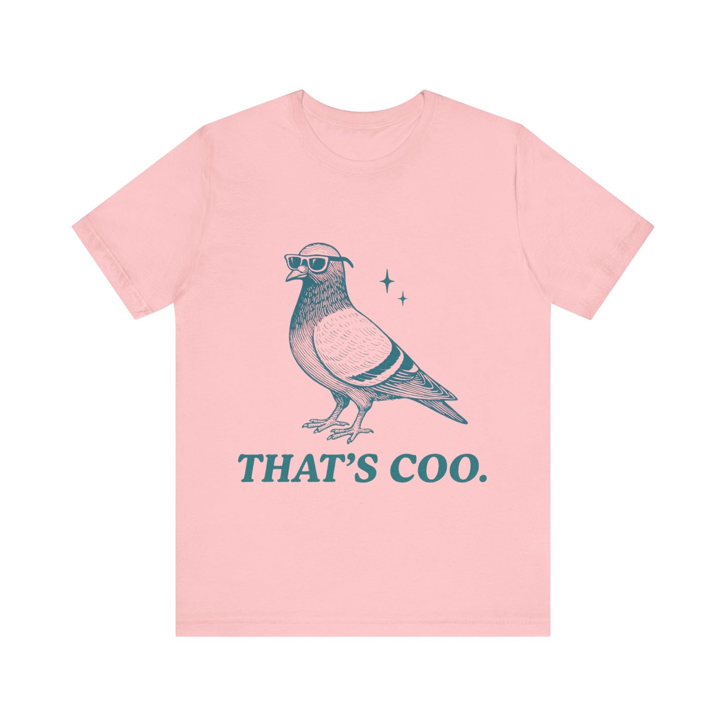 That's Coo  Tee, Cute Bird Graphic Shirt