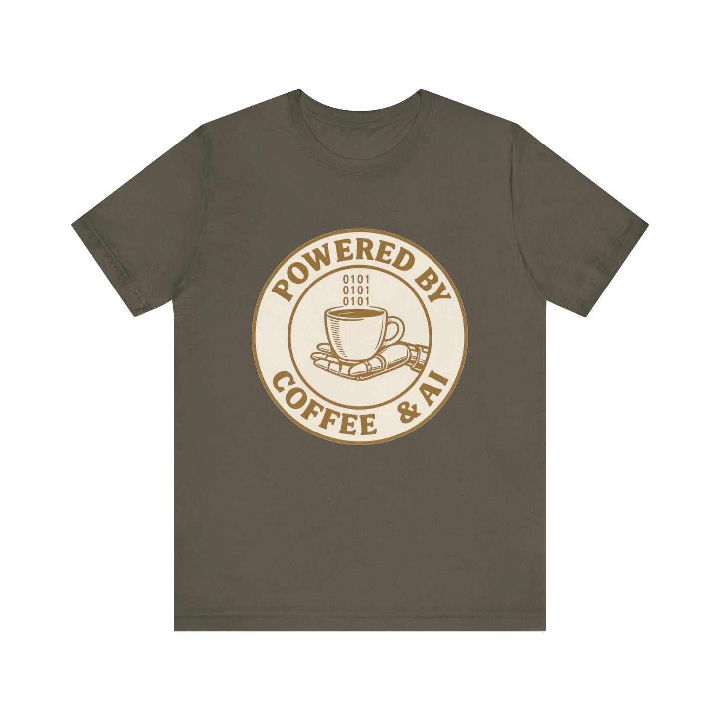 Powered by Coffee & AI T-Shirt