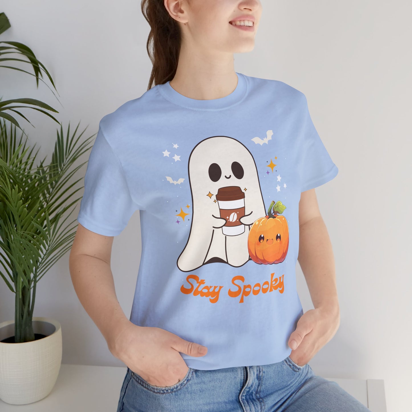Stay Spooky Shirt, Ghost Graphic Tee