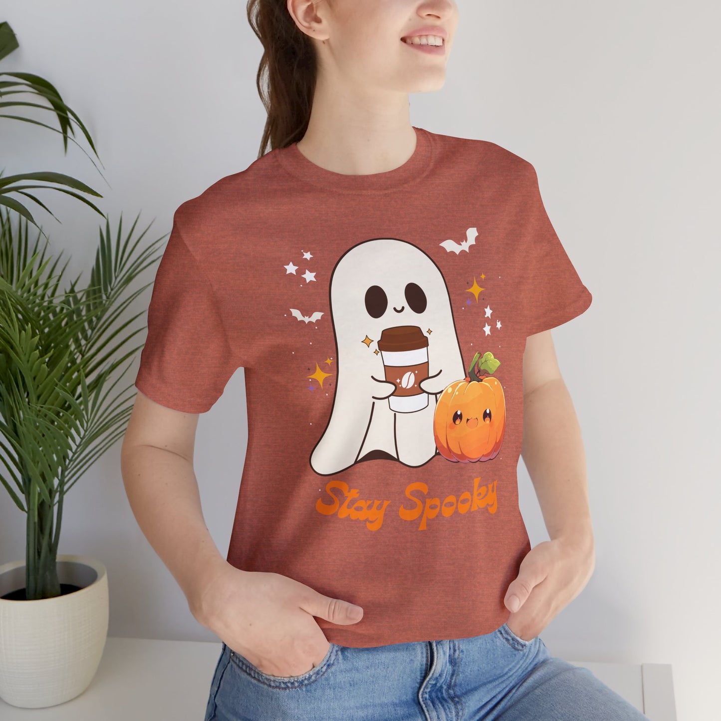 Stay Spooky Shirt, Ghost Graphic Tee
