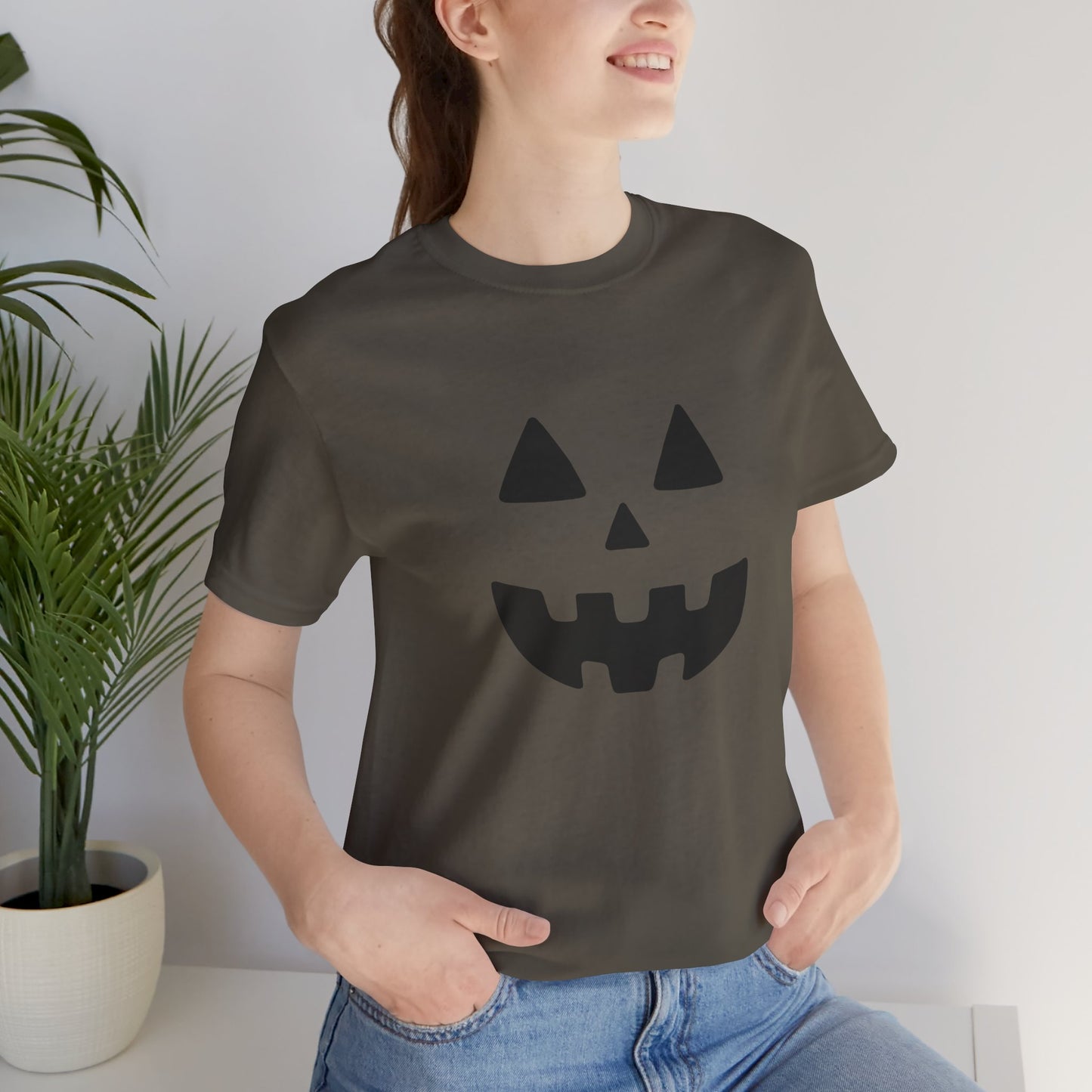 Halloween Pumpkin Face Trick or Treat Shirt