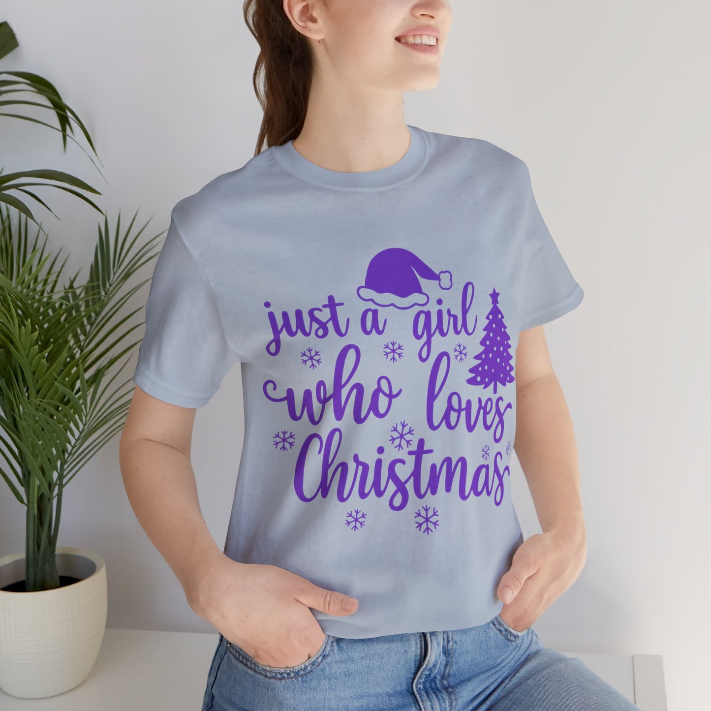 Just A Girl Who Loves Christmas Shirt