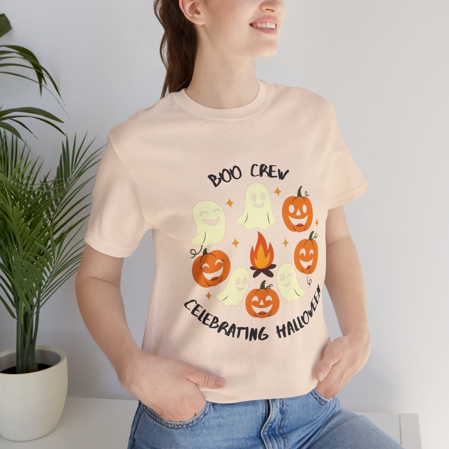 Boo Crew Halloween Tee, Halloween Party Wear
