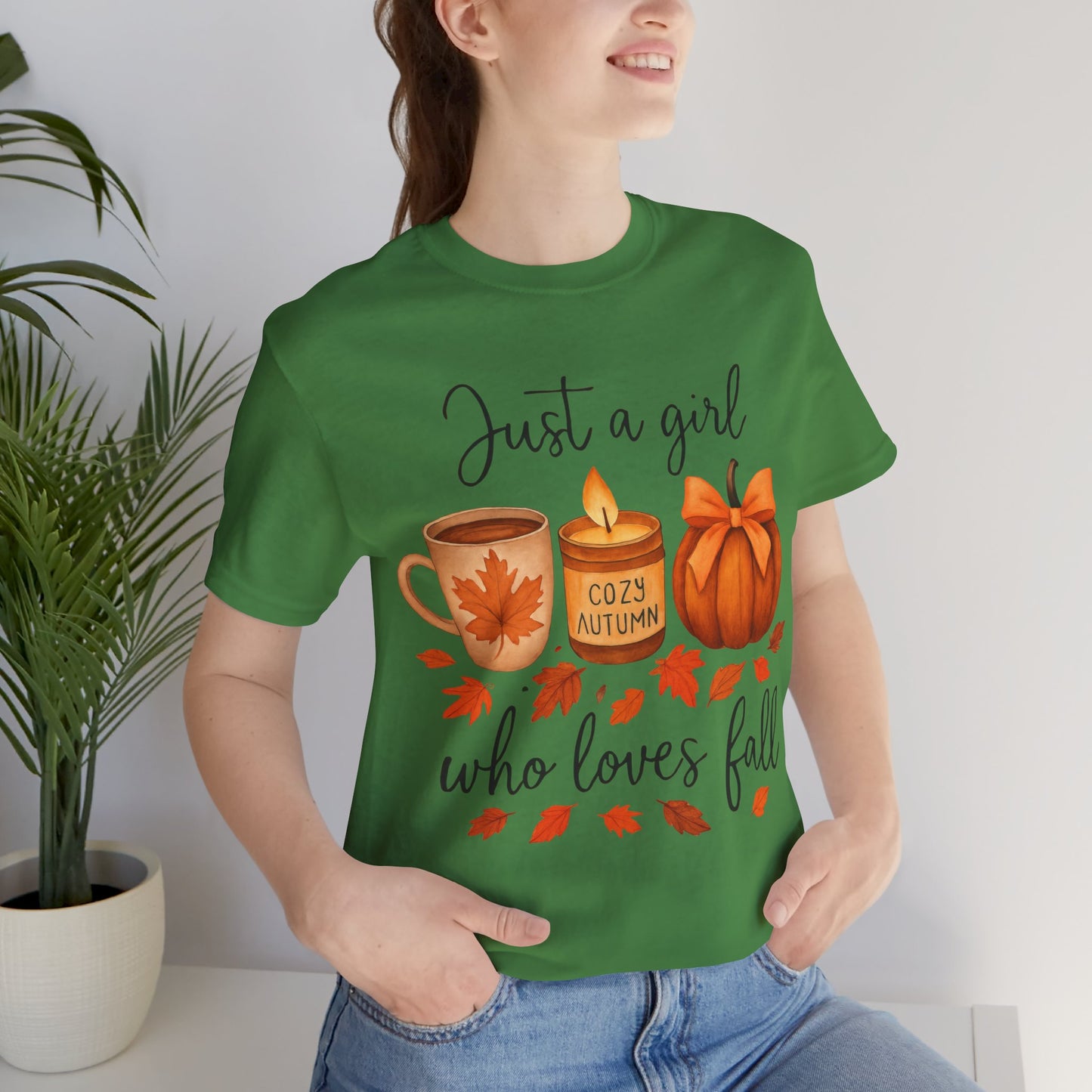 Just A Girl Who Loves Fall Shirt