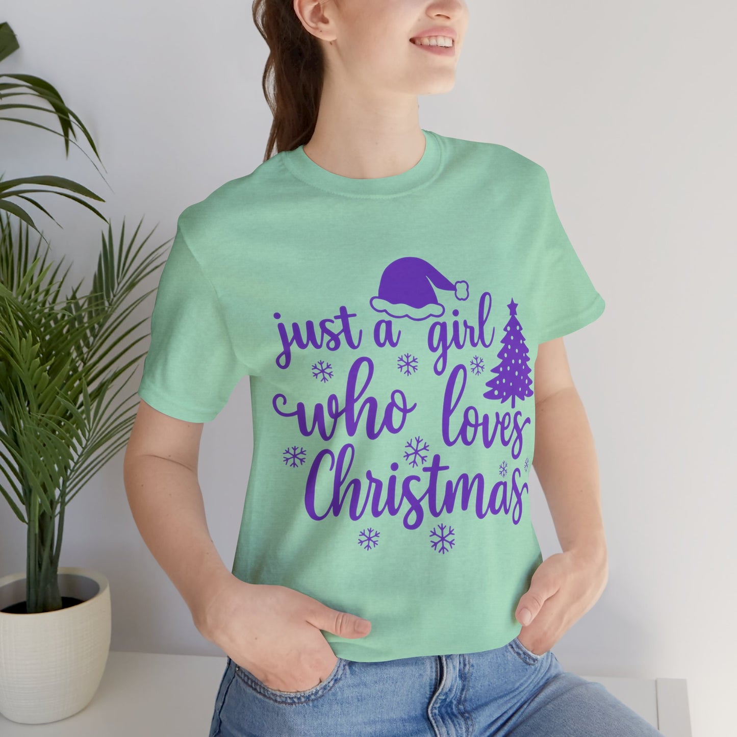 Just A Girl Who Loves Christmas Shirt