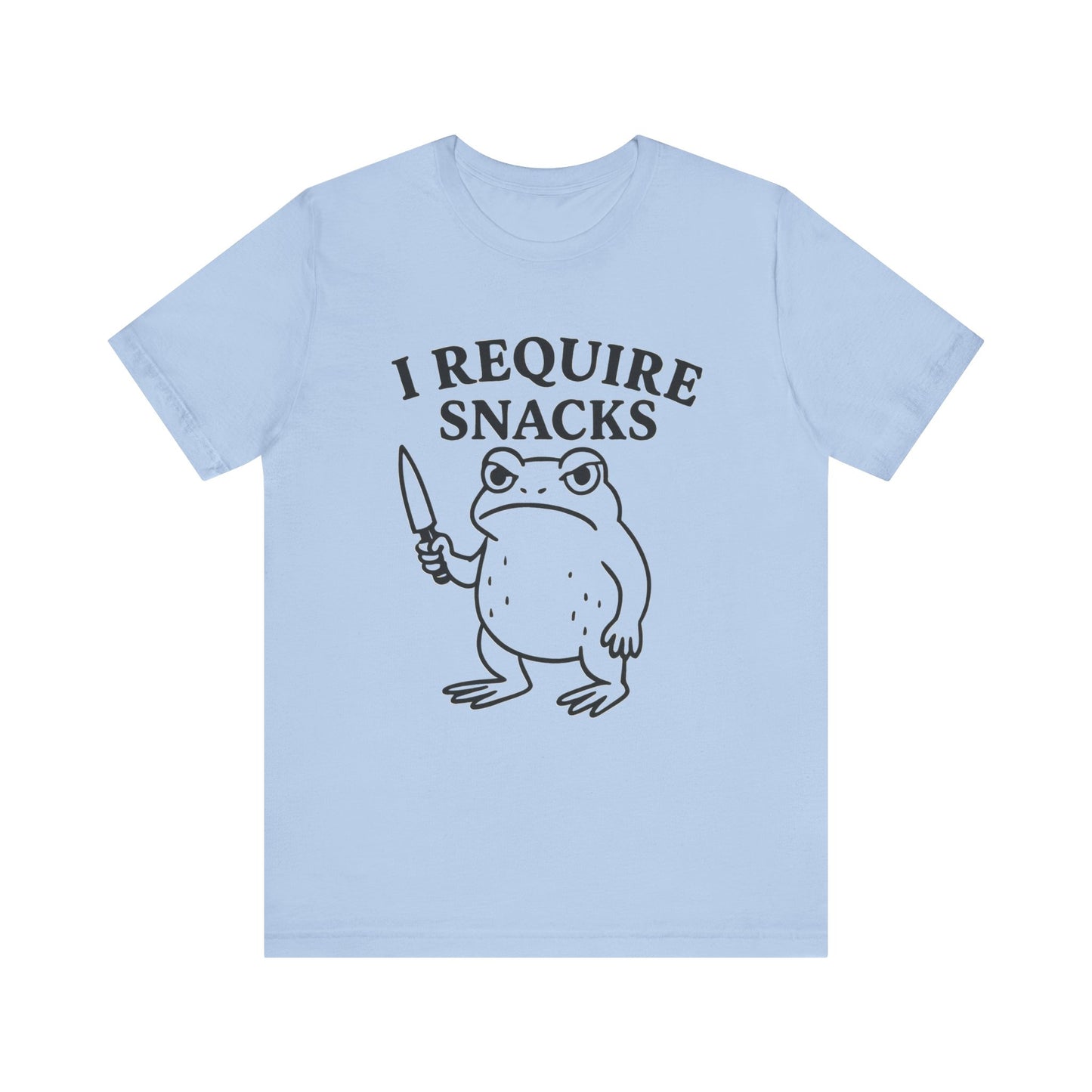 I Require Snacks Shirt