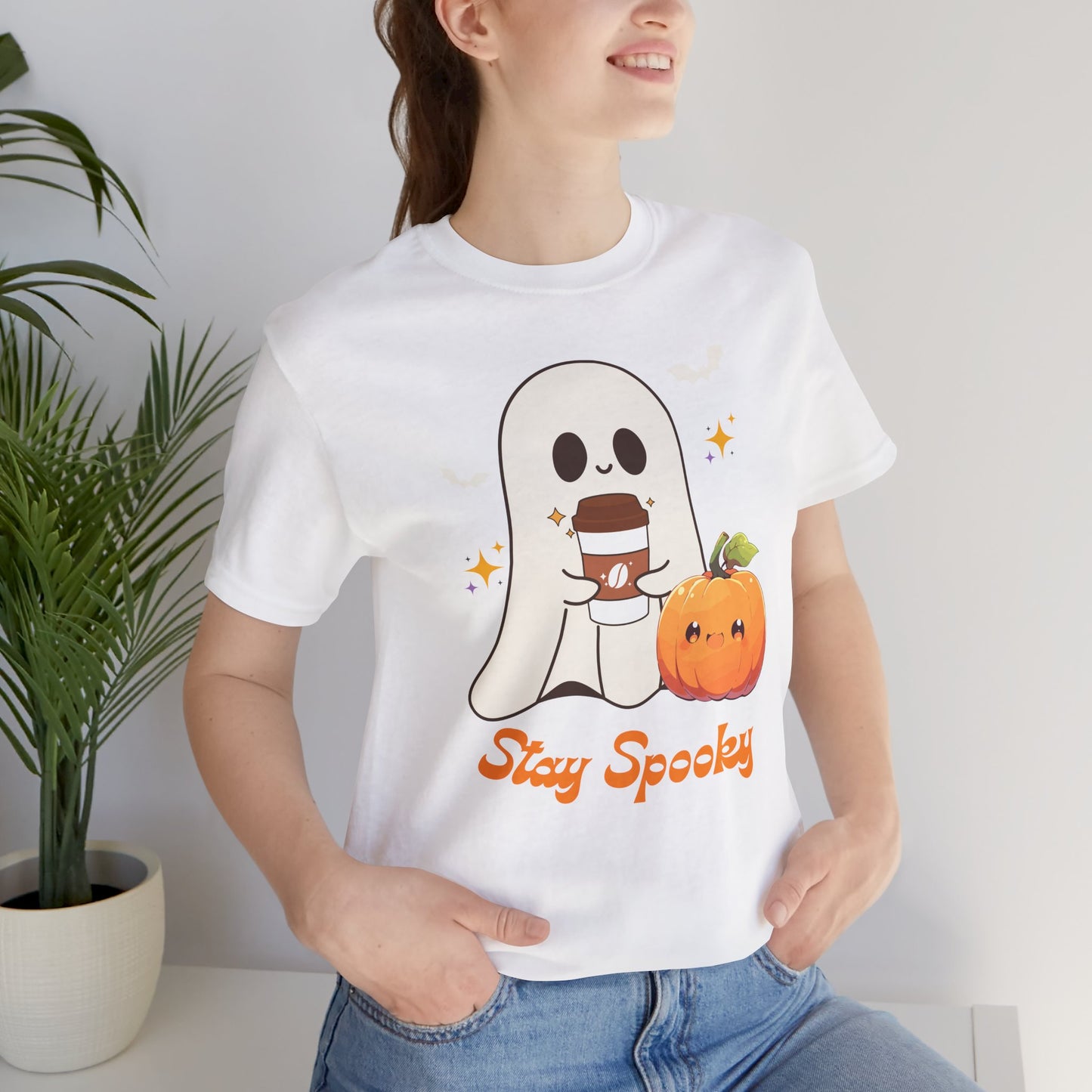 Stay Spooky Shirt, Ghost Graphic Tee