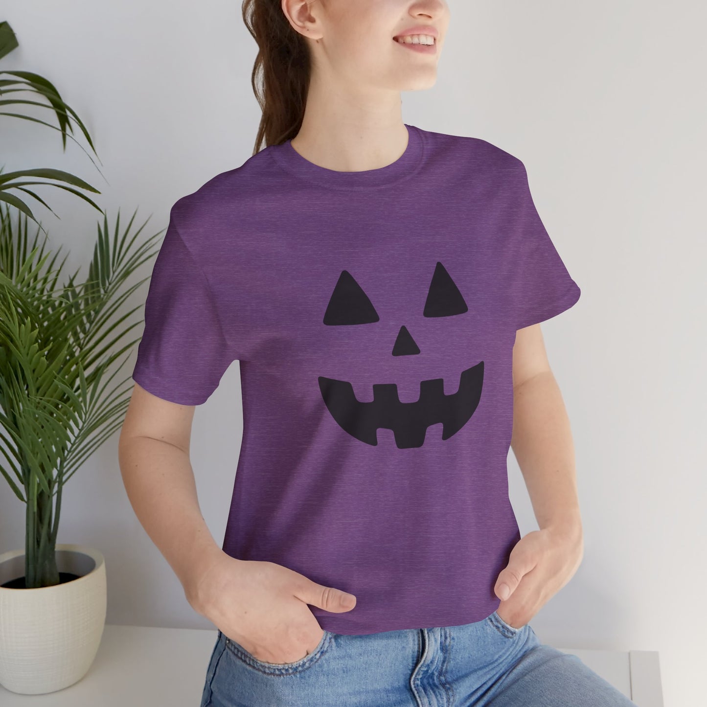Halloween Pumpkin Face Trick or Treat Shirt