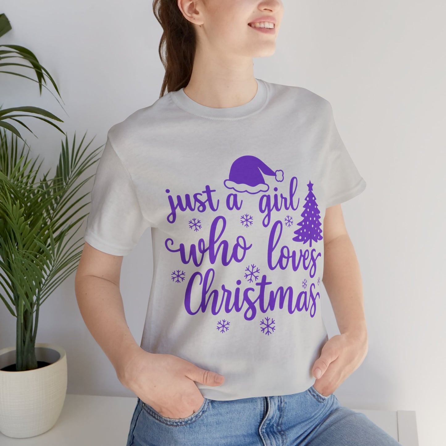 Just A Girl Who Loves Christmas Shirt