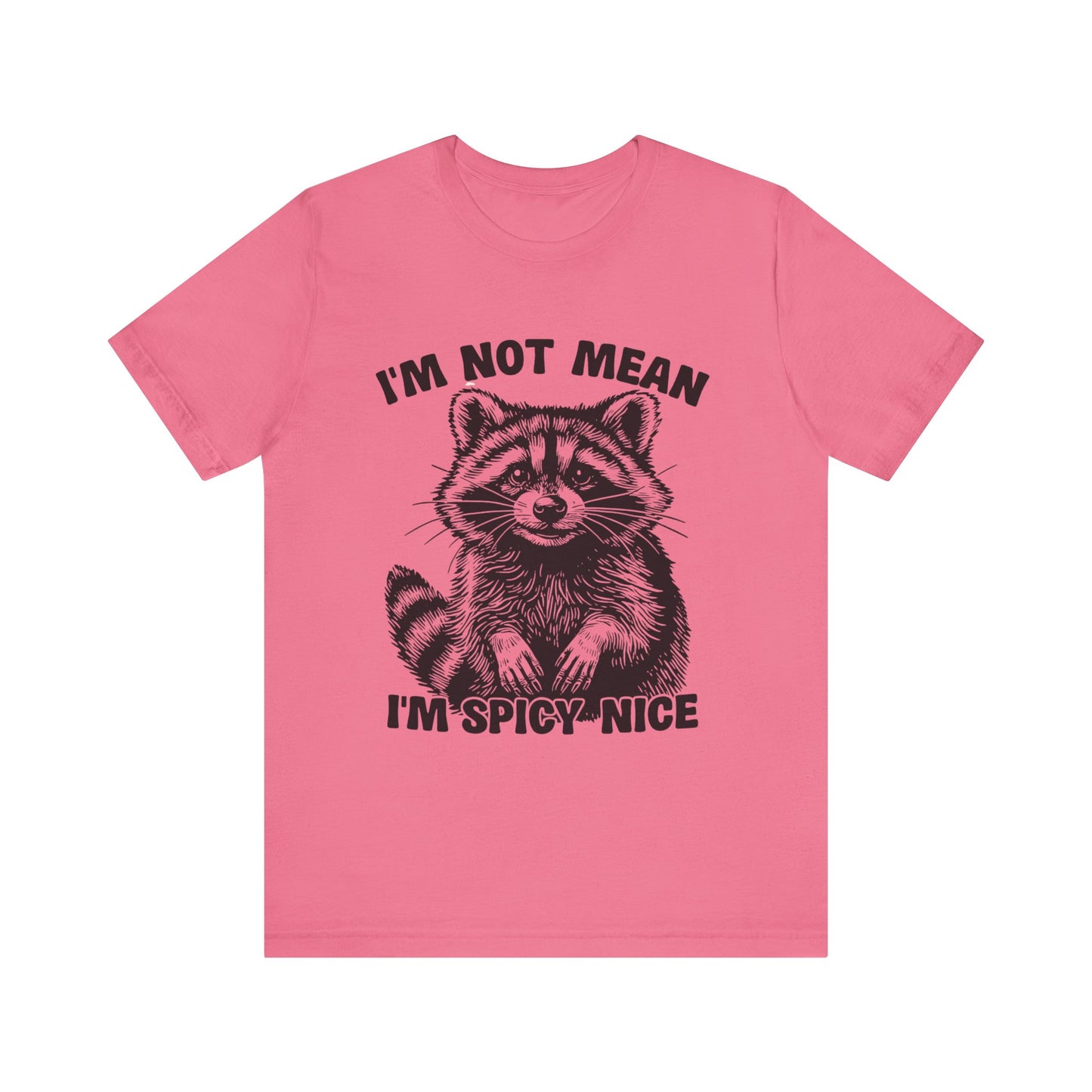 I am not Mean, I am Spicy-Nice Raccoon Tee