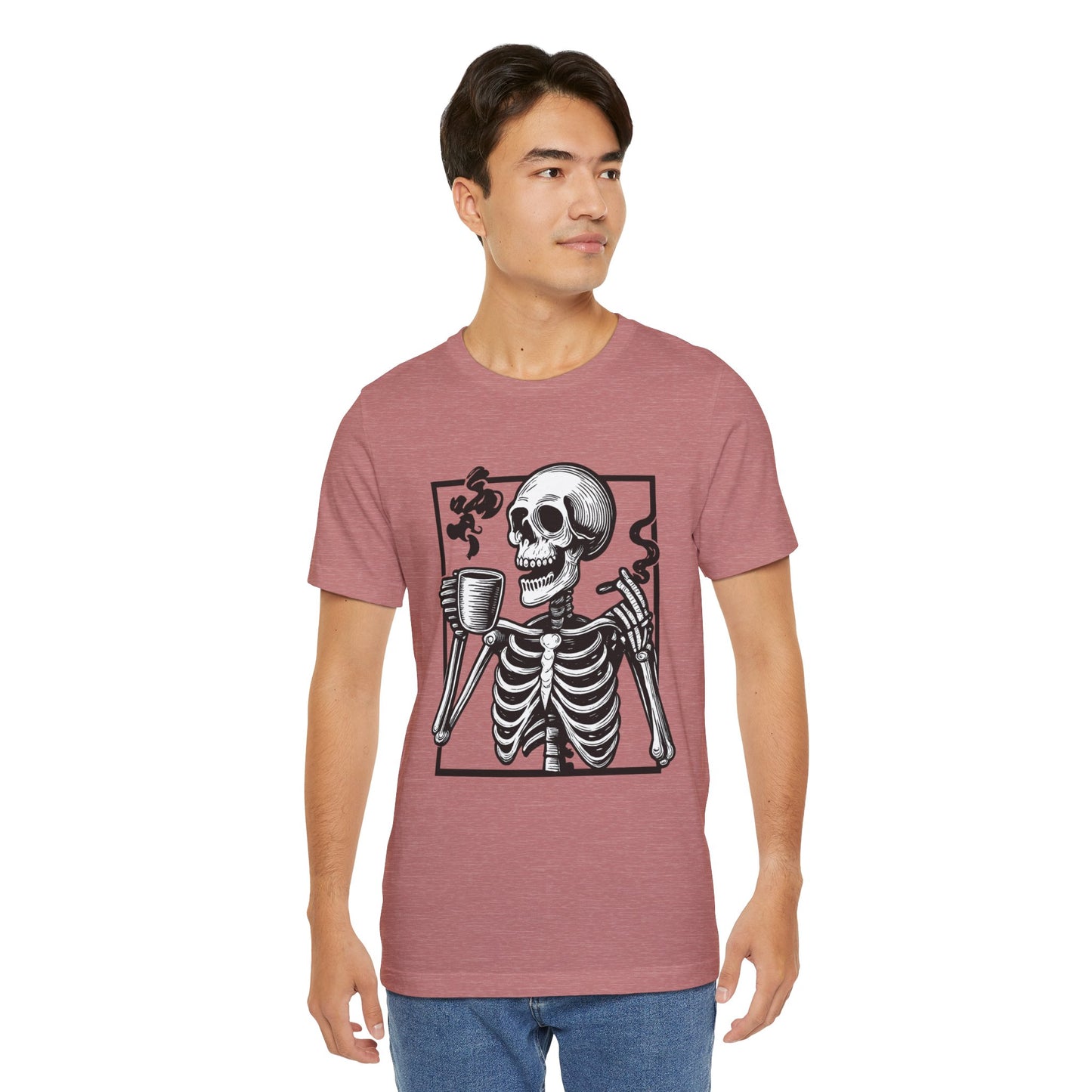 Skeleton Coffee Lover T-Shirt