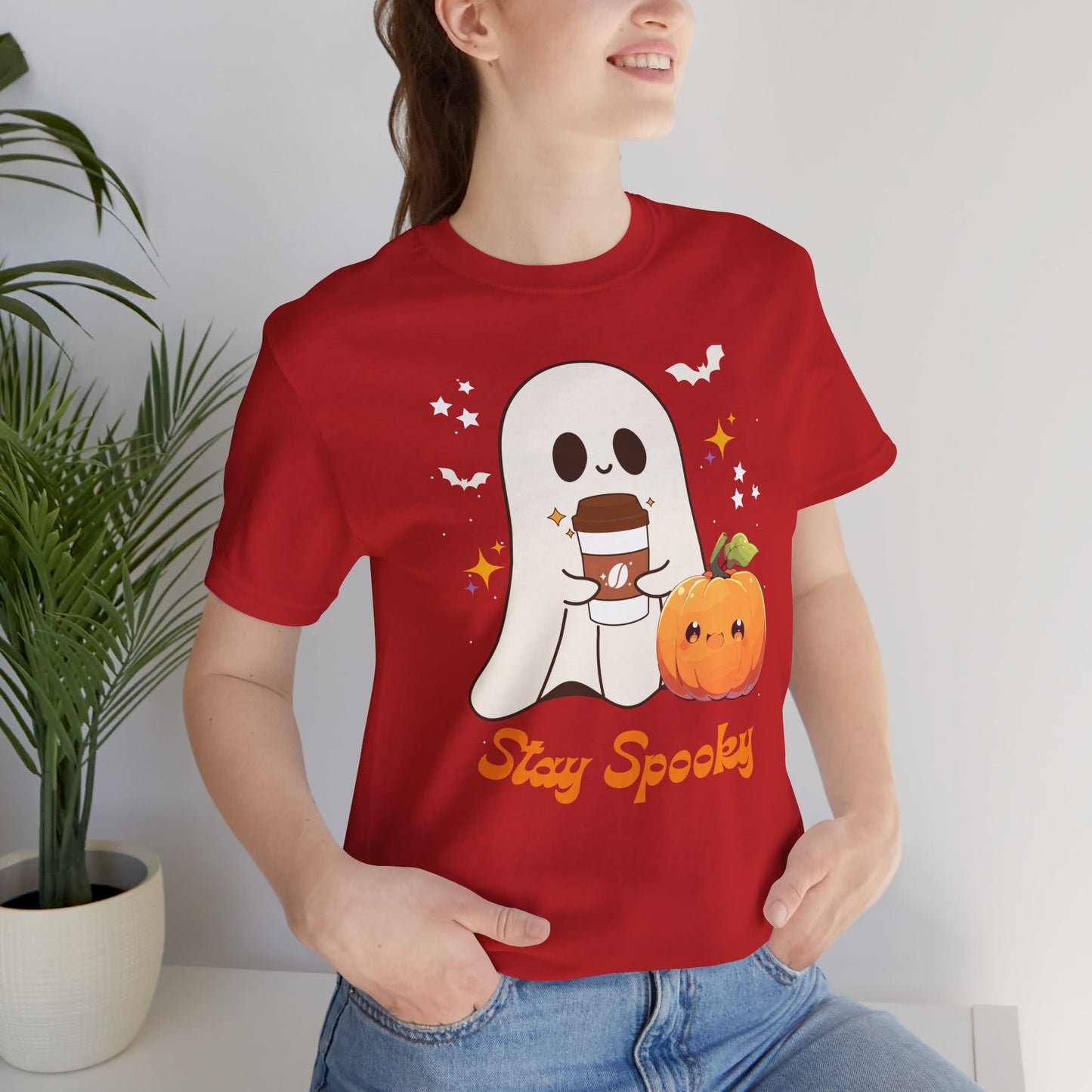 Stay Spooky Shirt, Ghost Graphic Tee