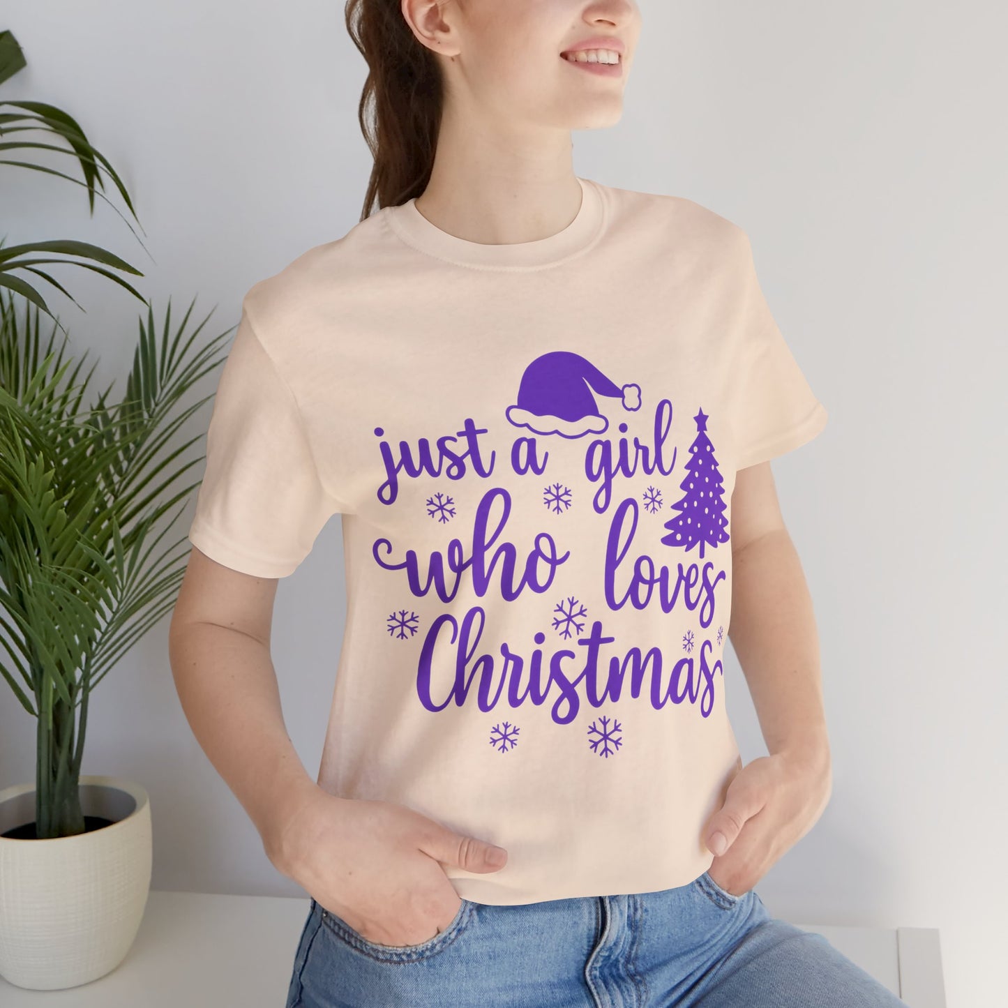 Just A Girl Who Loves Christmas Shirt