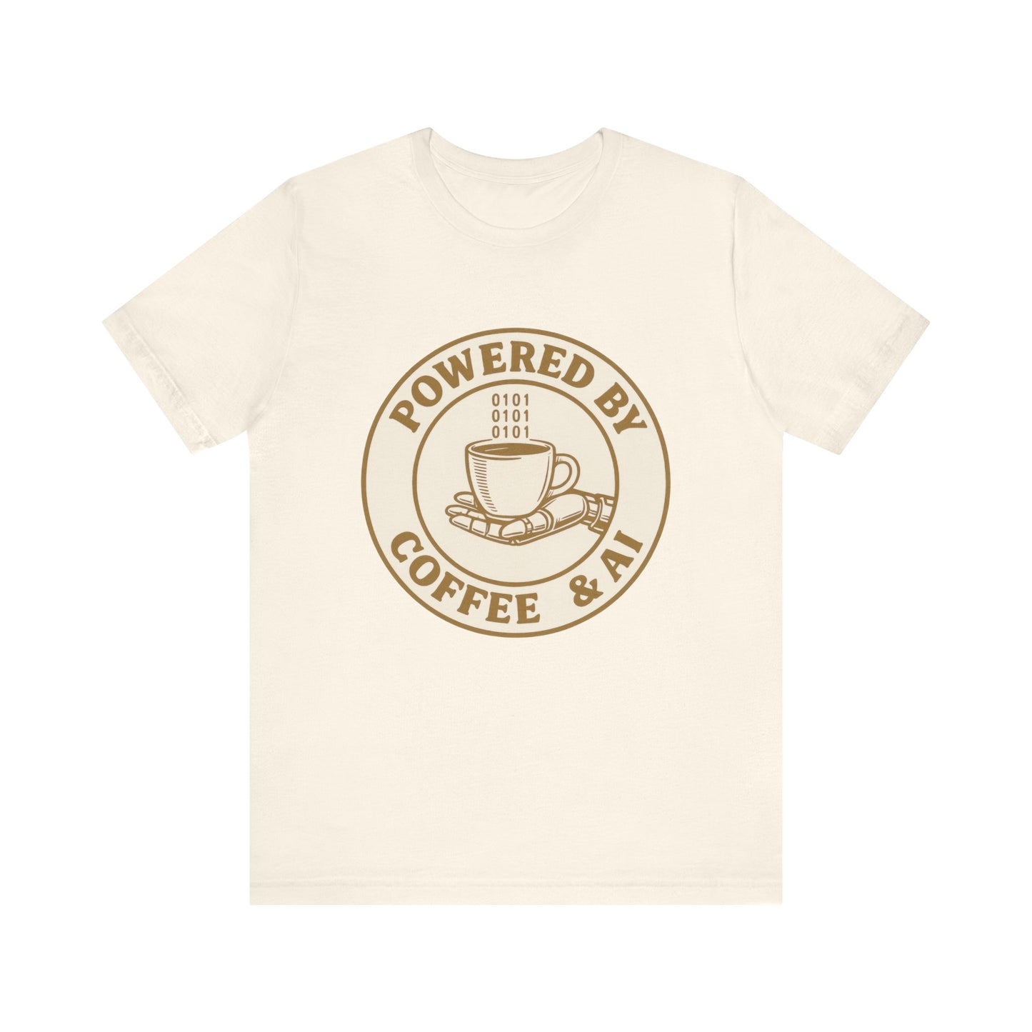 Powered by Coffee & AI T-Shirt