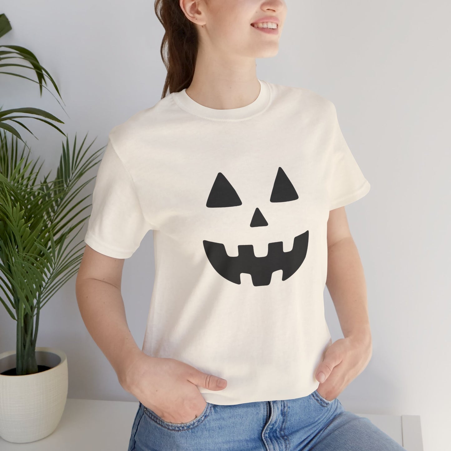 Halloween Pumpkin Face Trick or Treat Shirt
