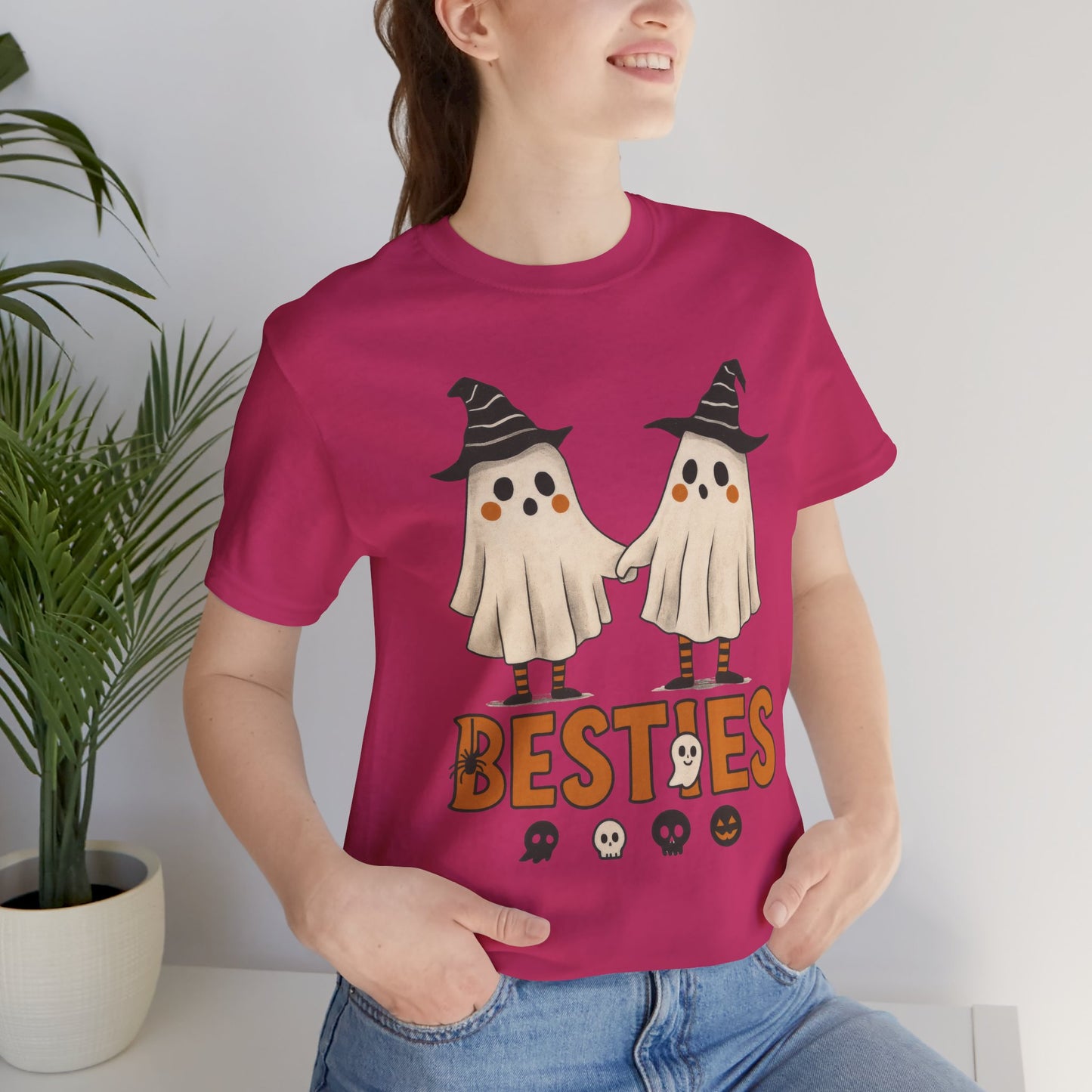 Besties Ghosts Halloween T-Shirt