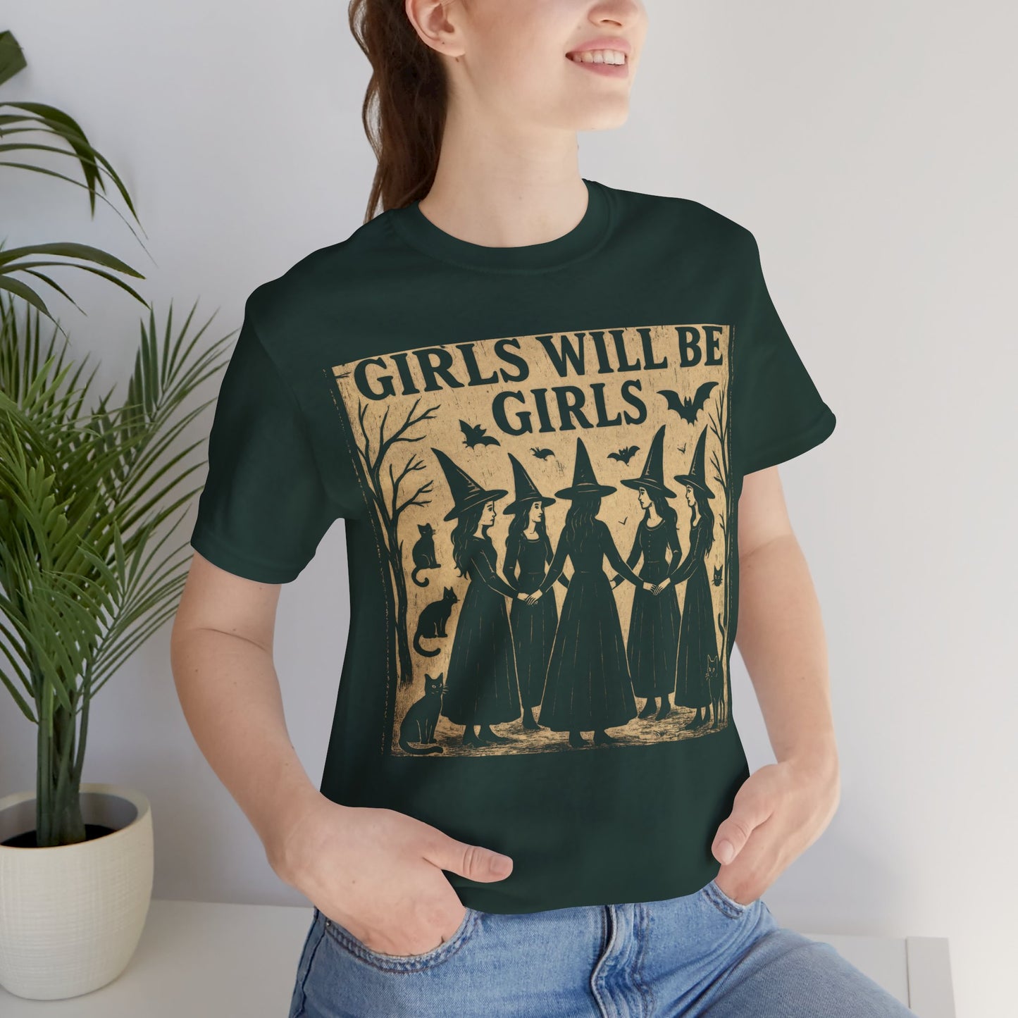 Girls Will Be Girls Shirt Witchy T-Shirt