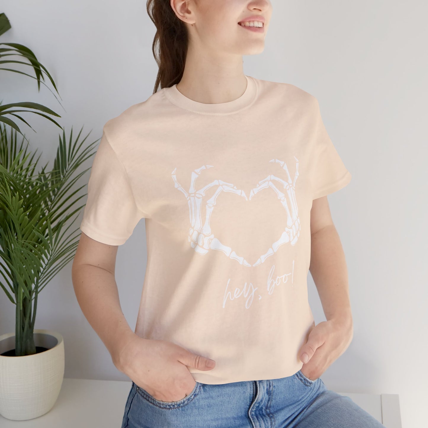 Romantic  Spooky  Skeleton Heart T-Shirt