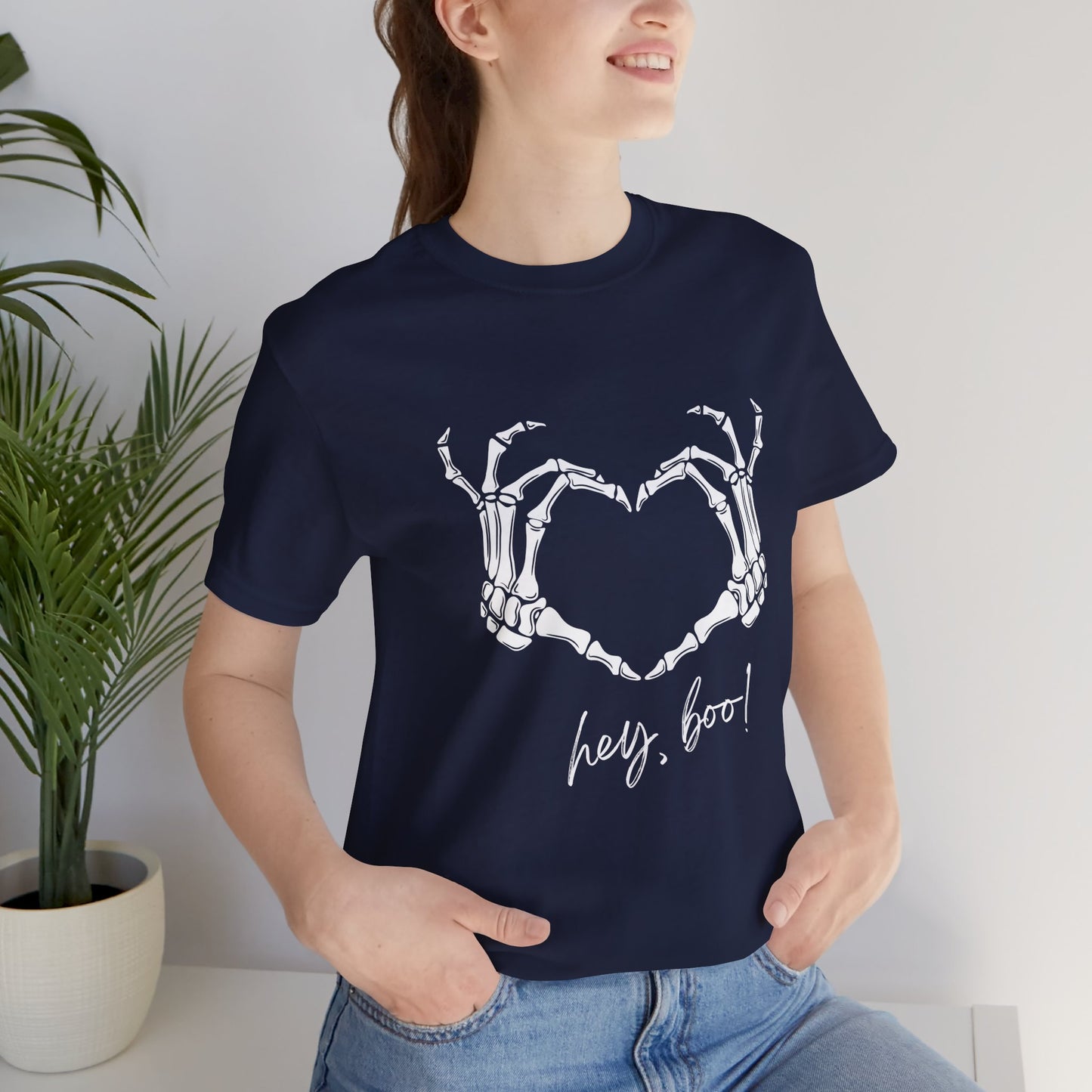 Romantic  Spooky  Skeleton Heart T-Shirt