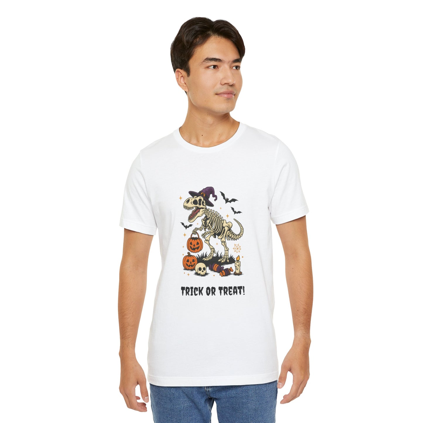 Halloween Dino T-Shirt - Trick or Treat Spooky Costume