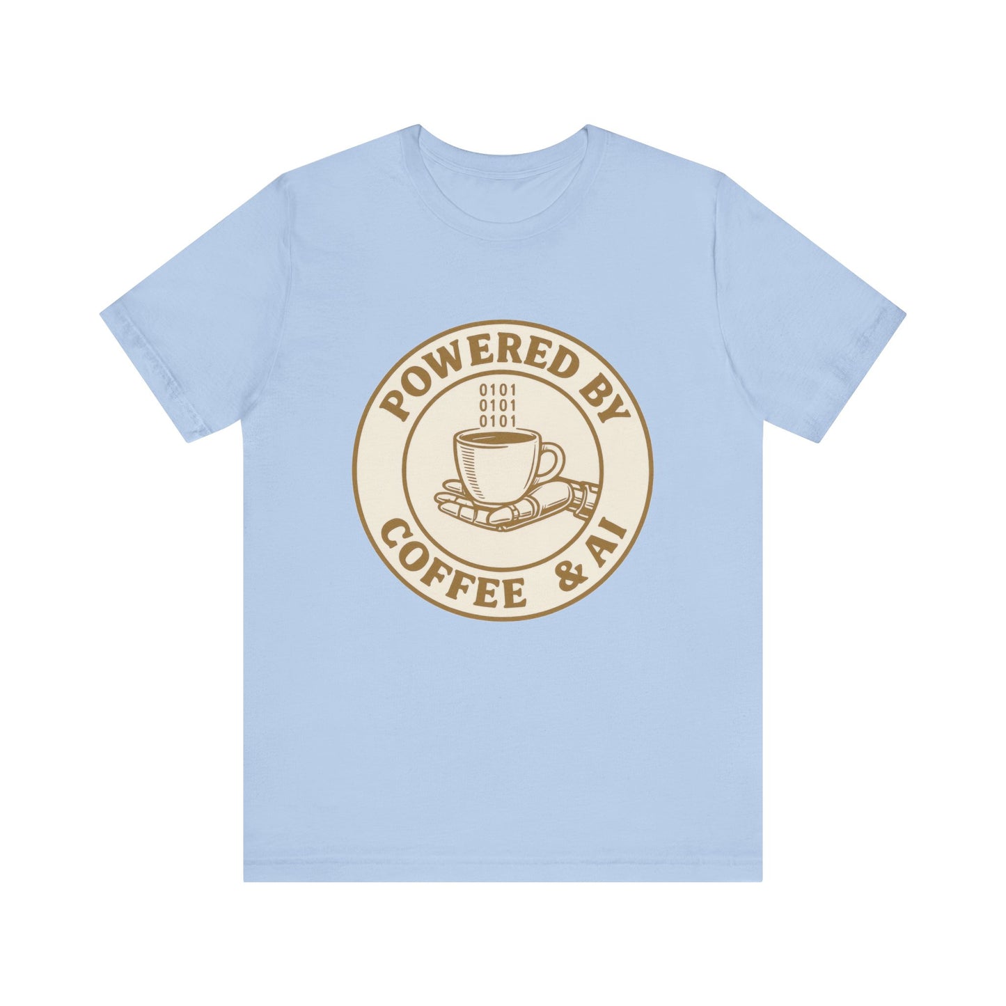 Powered by Coffee & AI T-Shirt