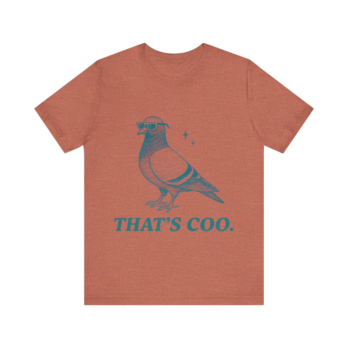 That's Coo  Tee, Cute Bird Graphic Shirt