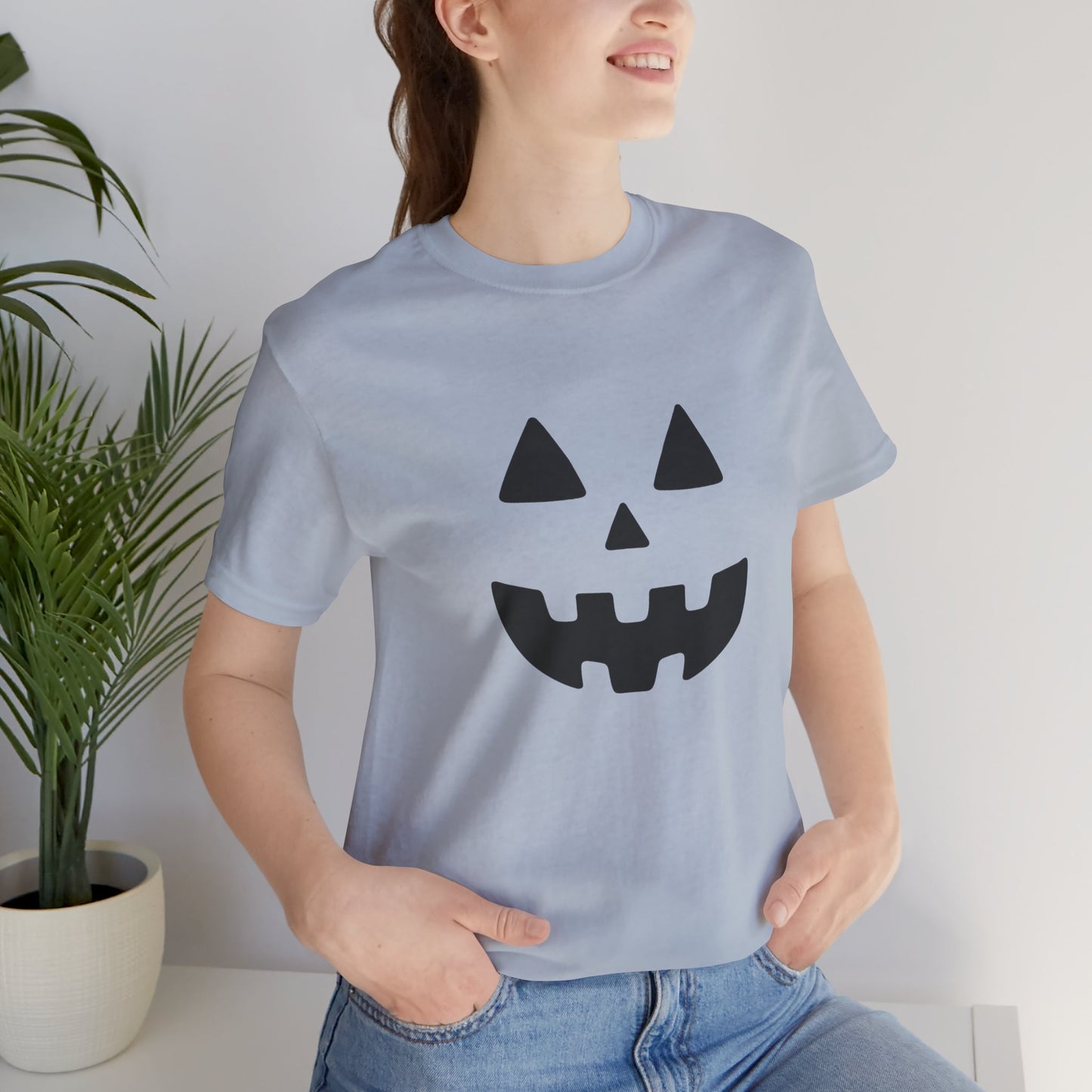 Halloween Pumpkin Face Trick or Treat Shirt