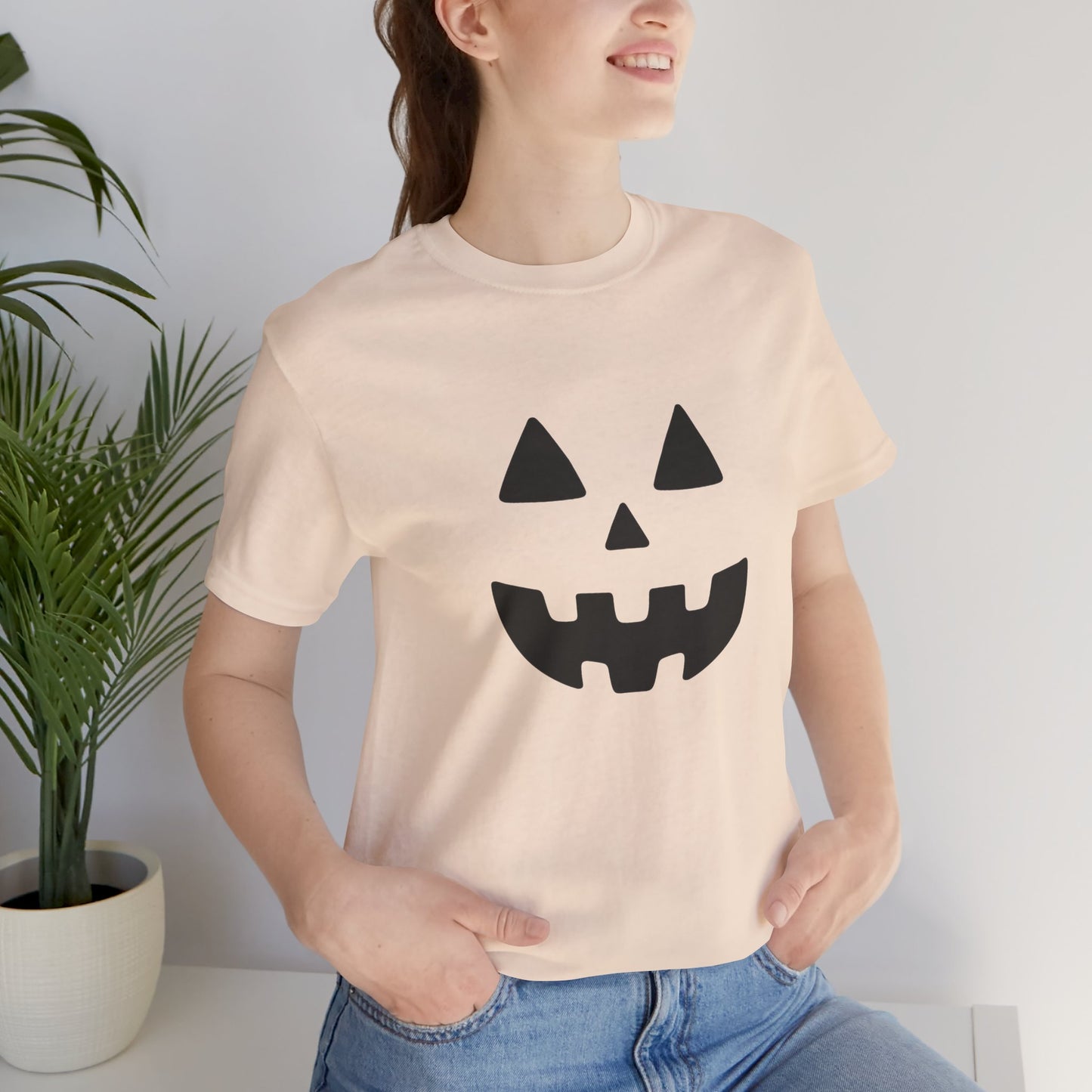 Halloween Pumpkin Face Trick or Treat Shirt