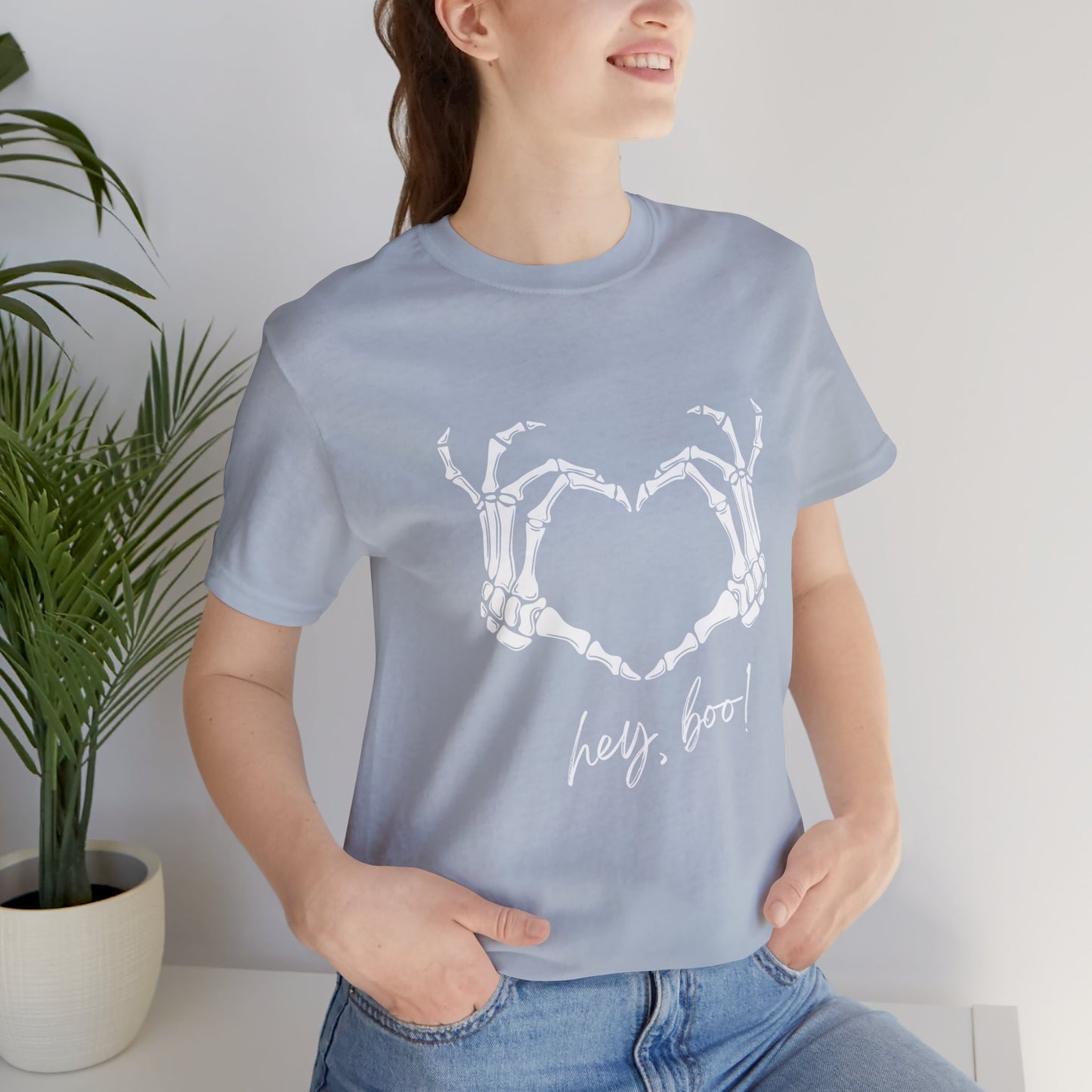 Romantic  Spooky  Skeleton Heart T-Shirt