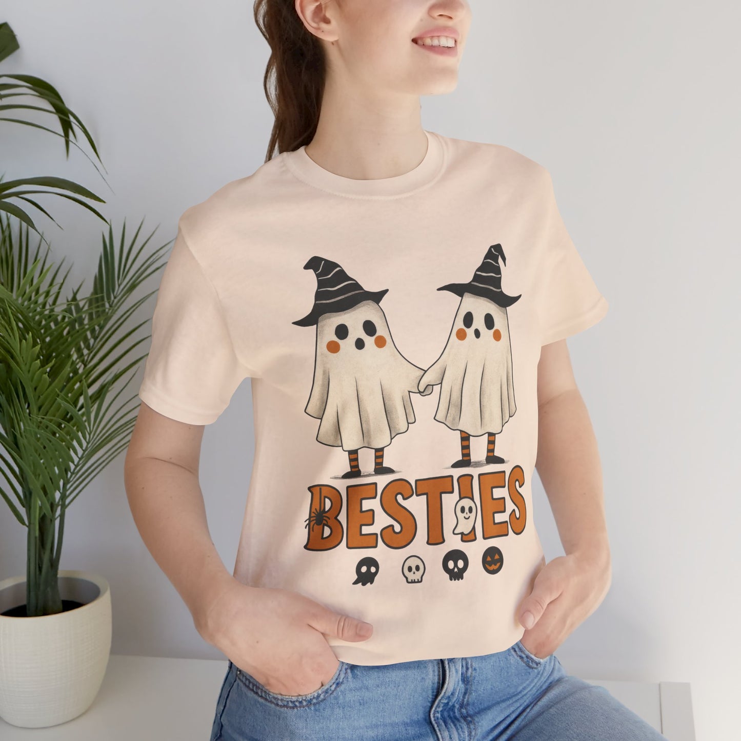 Besties Ghosts Halloween T-Shirt