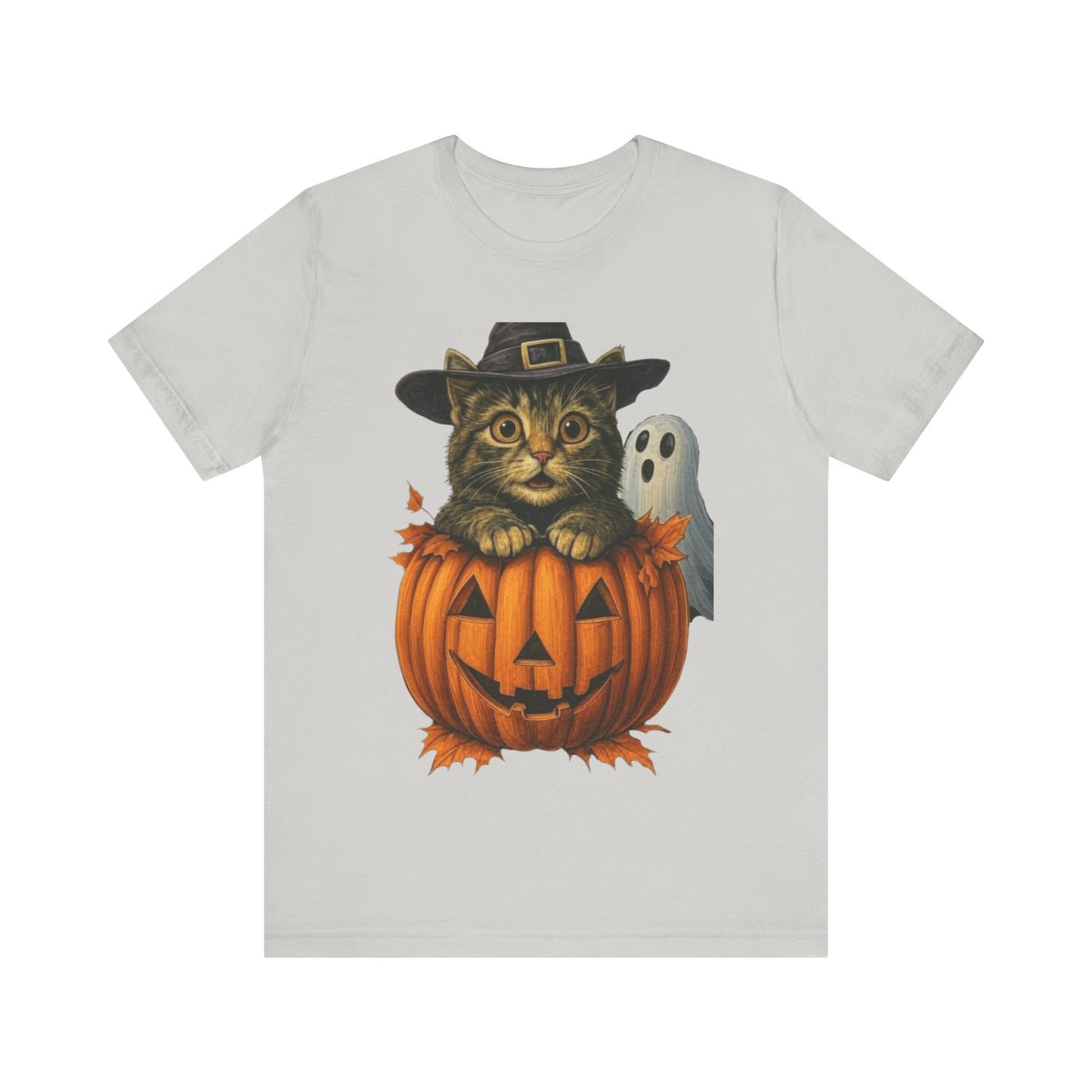 Halloween Cat Pumpkin,  Cute Trick or Treat Tee