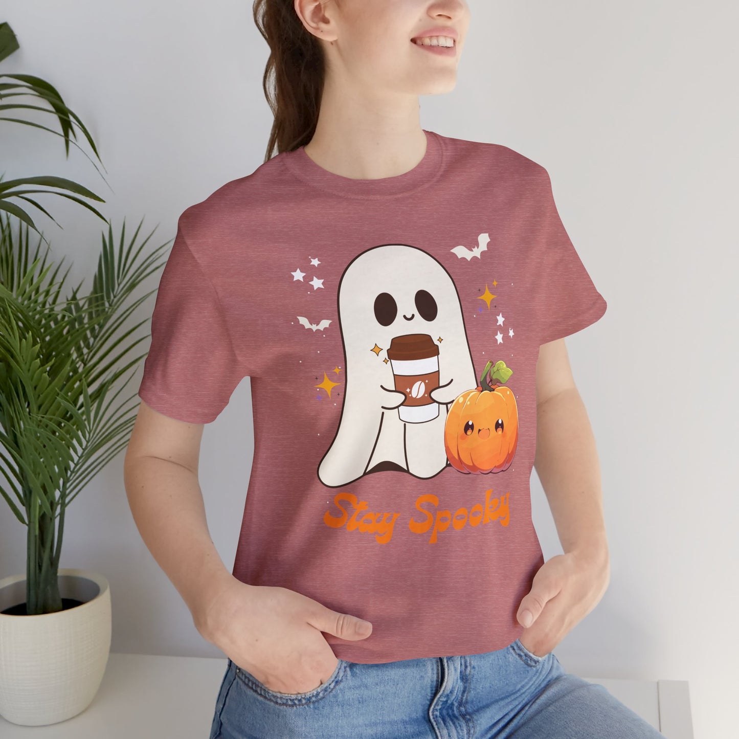 Stay Spooky Shirt, Ghost Graphic Tee