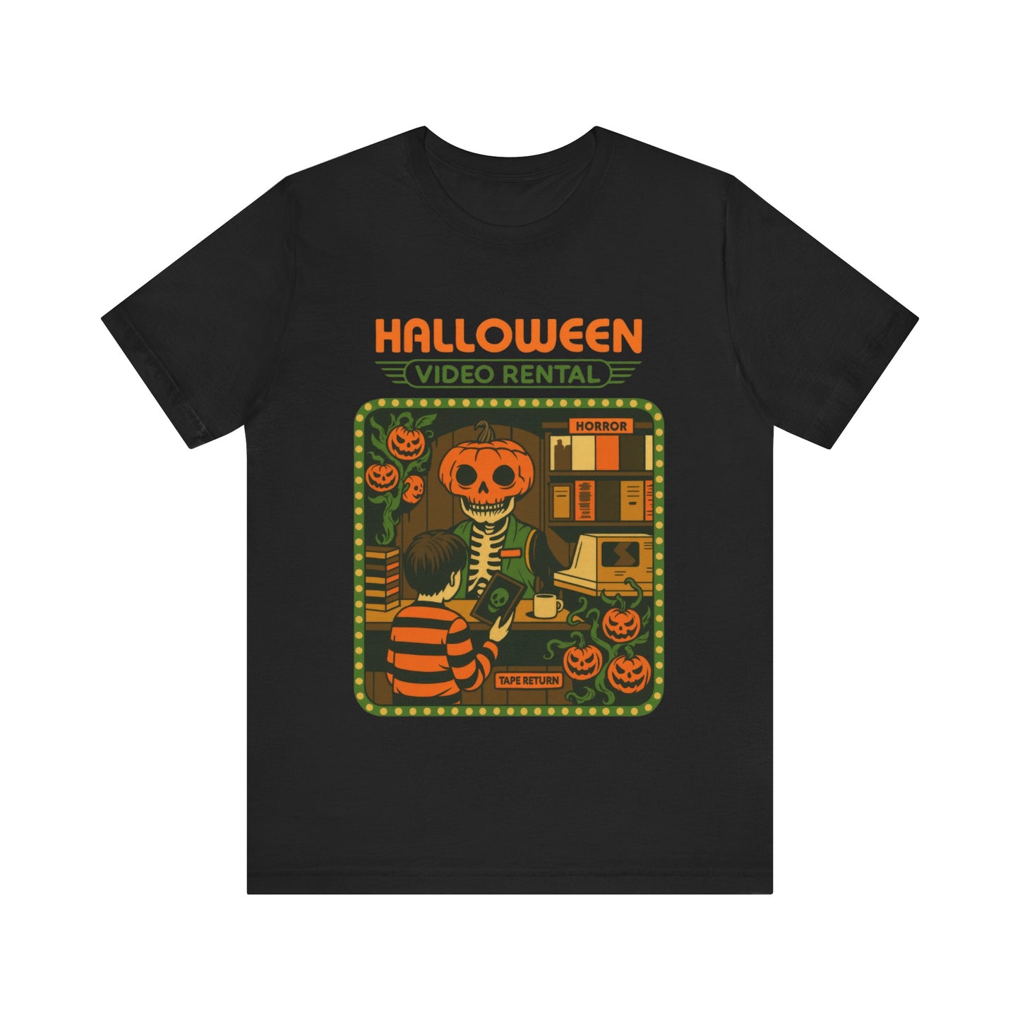 Halloween Video Rental  Shop  Shirt