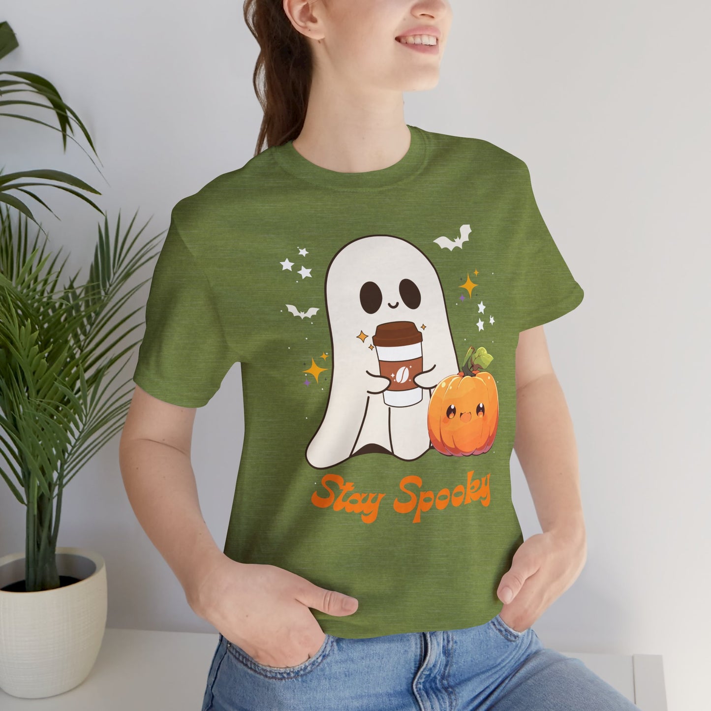 Stay Spooky Shirt, Ghost Graphic Tee