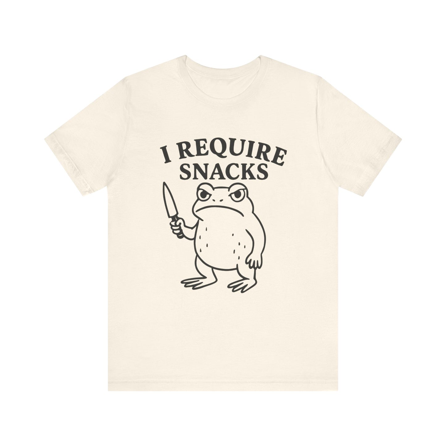 I Require Snacks Shirt