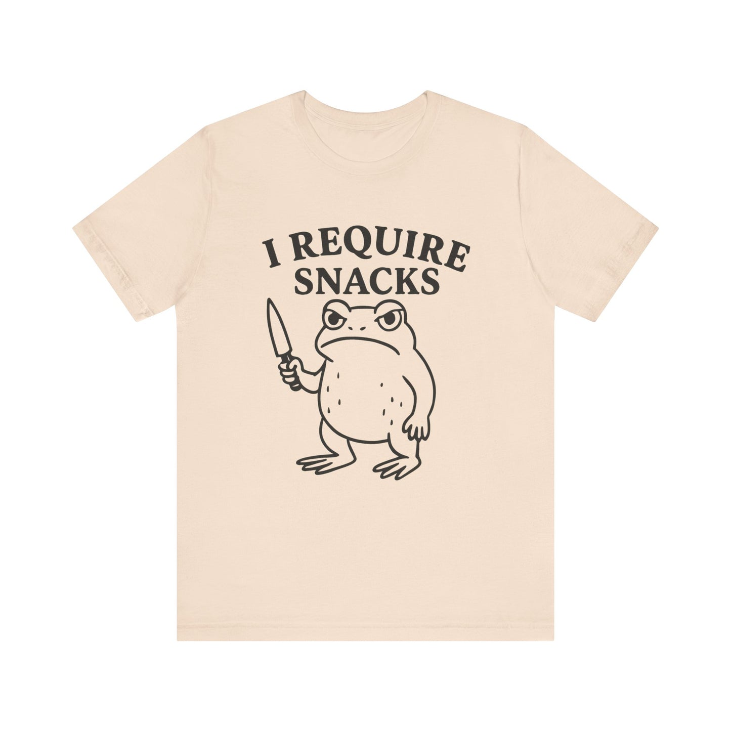 I Require Snacks Shirt
